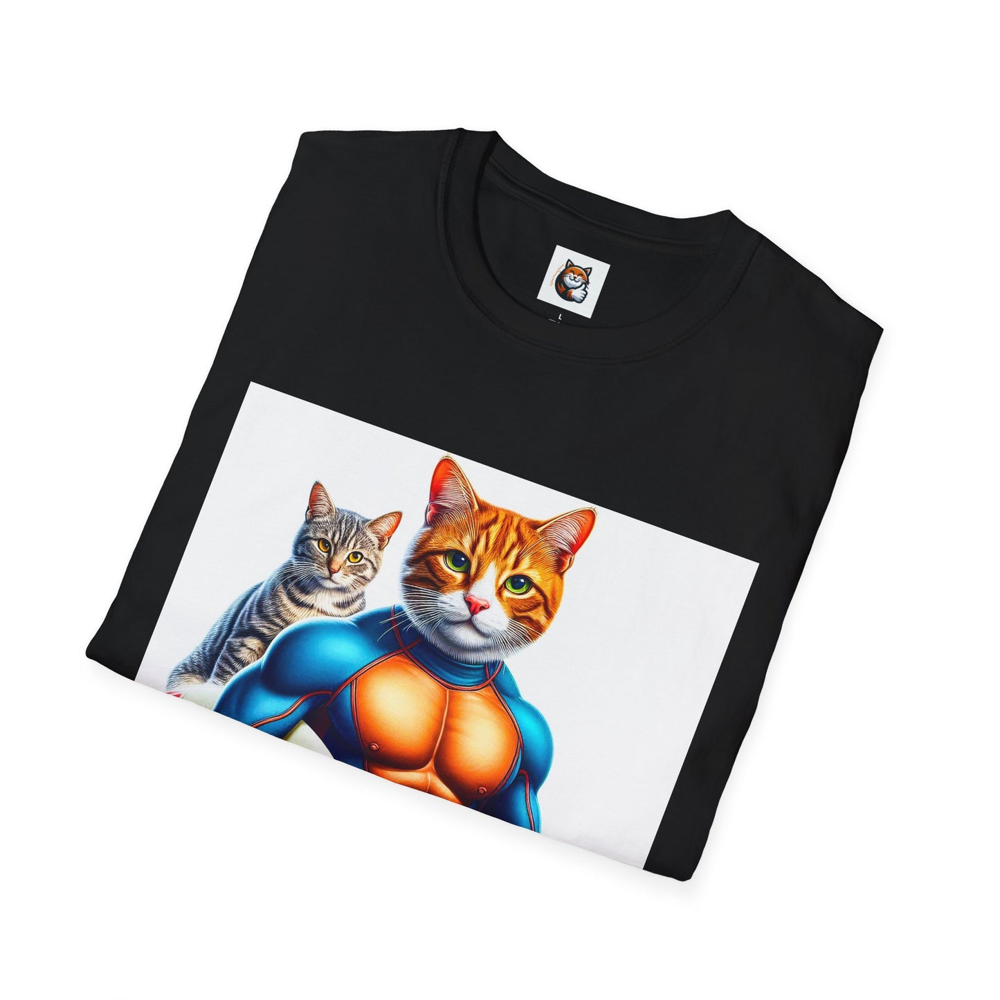 Domestic Cat Unisex Surfer T-Shirt