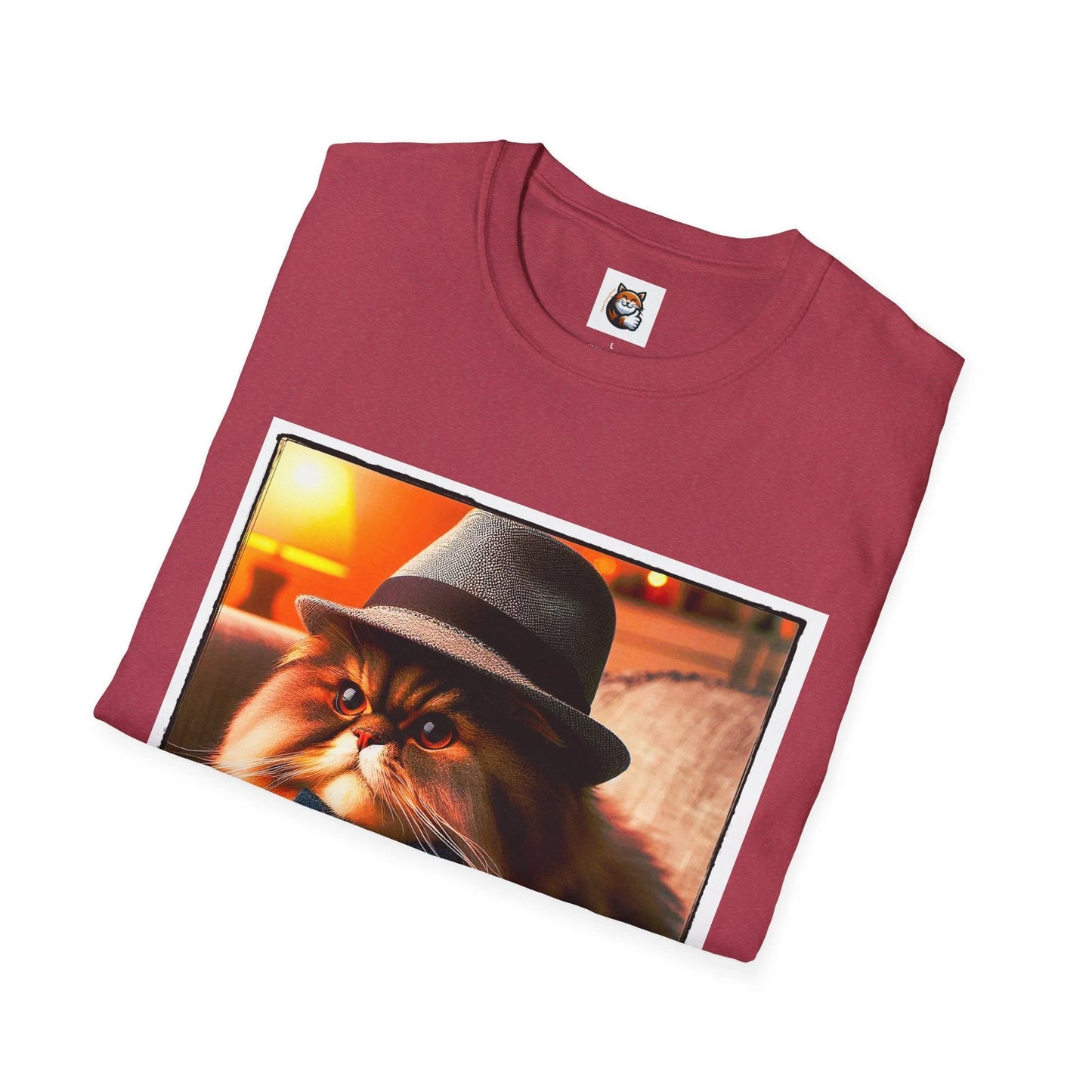 Persian Cat Unisex Softstyle T-Shirt by Printify