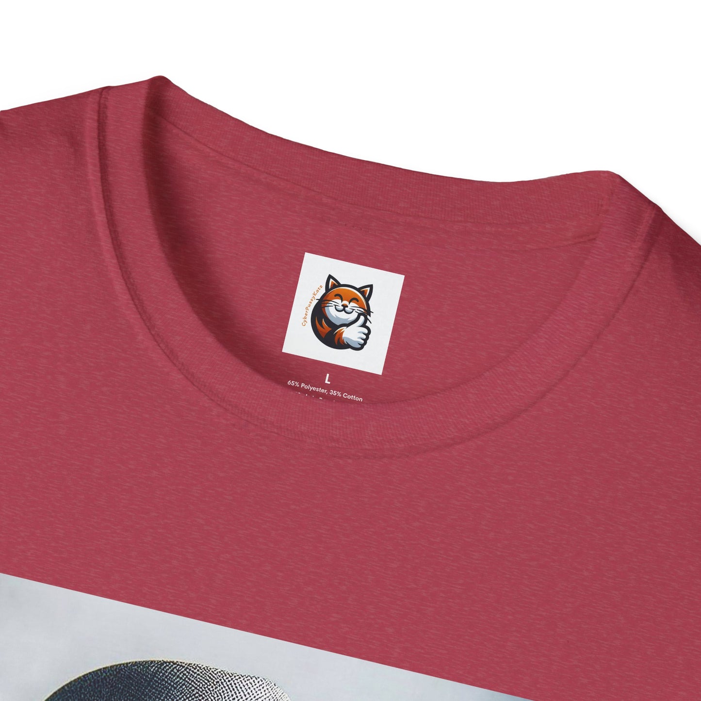 British Shorthair hat and bow Softstyle T-Shirt