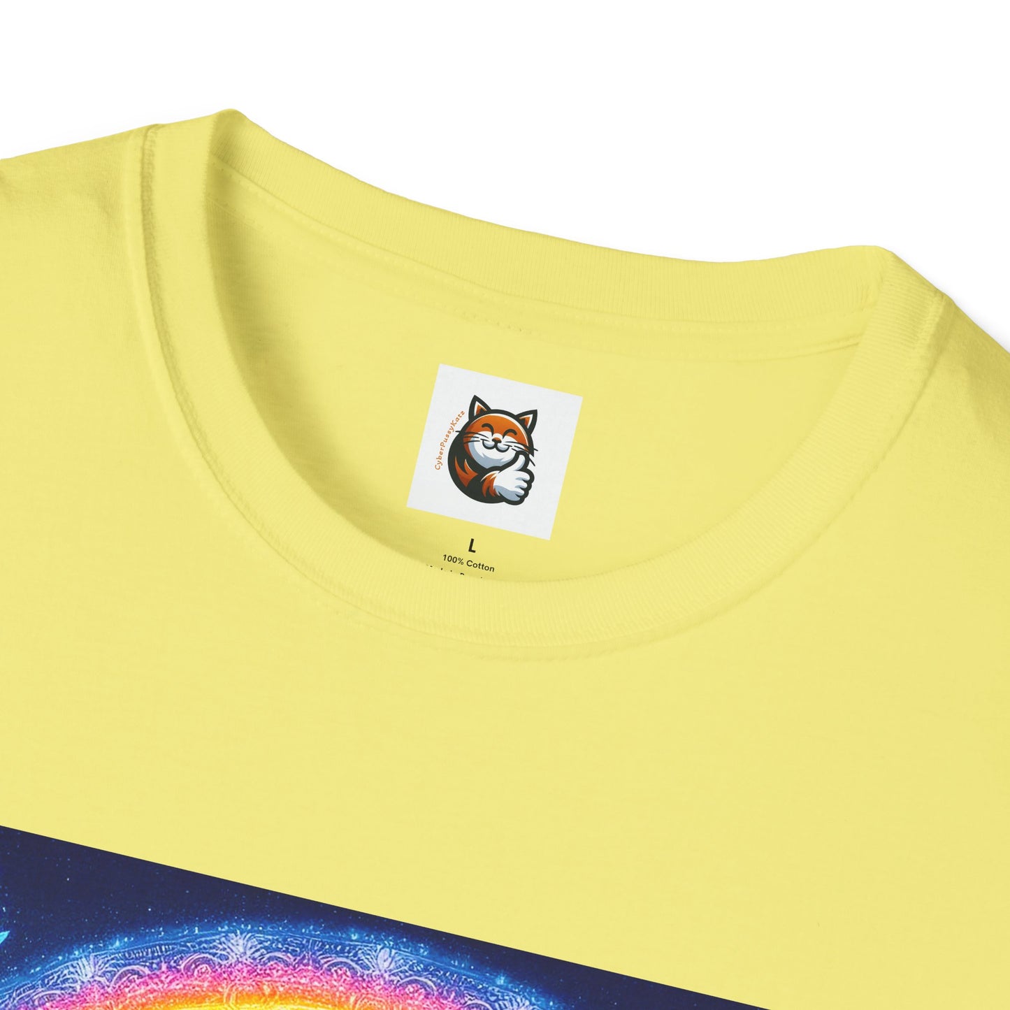 Russian Blue Cat rainbow T-Shirt