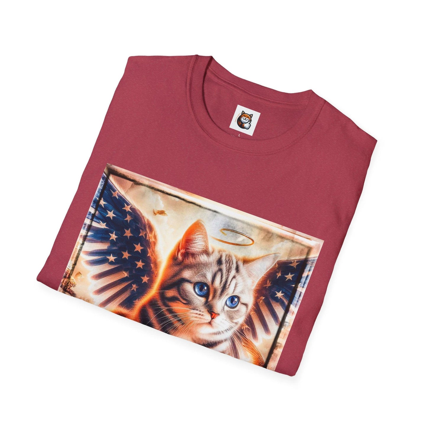 American Shorthair American wings T-Shirt by Printify