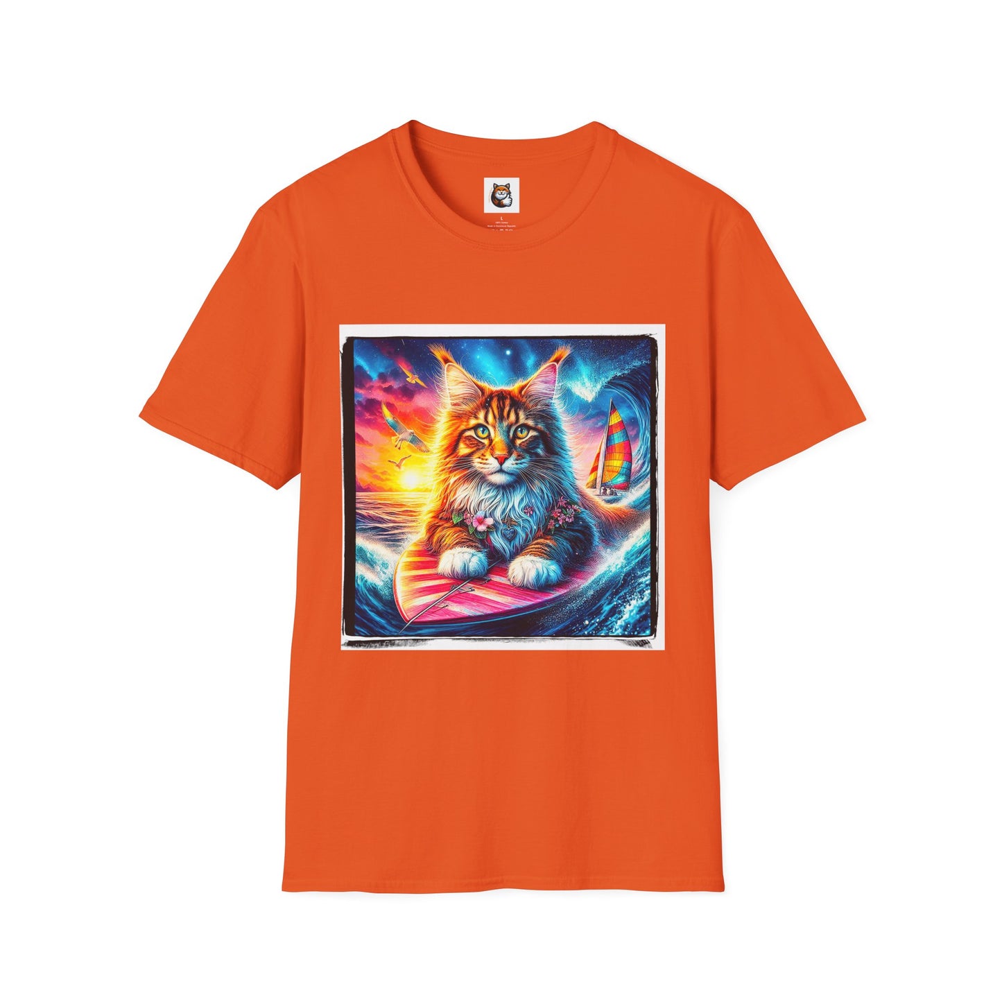 Maine Coon Unisex Softstyle T-Shirt
