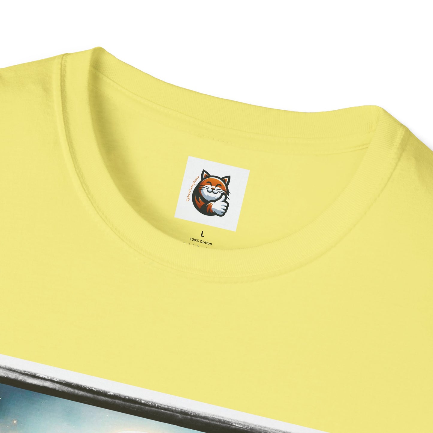 Devon Rex wings Unisex Softstyle T-Shirt
