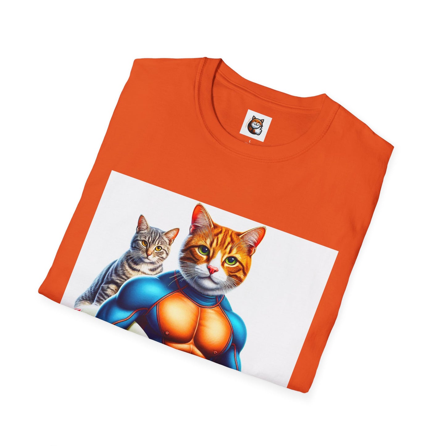 Domestic Cat Unisex Surfer T-Shirt