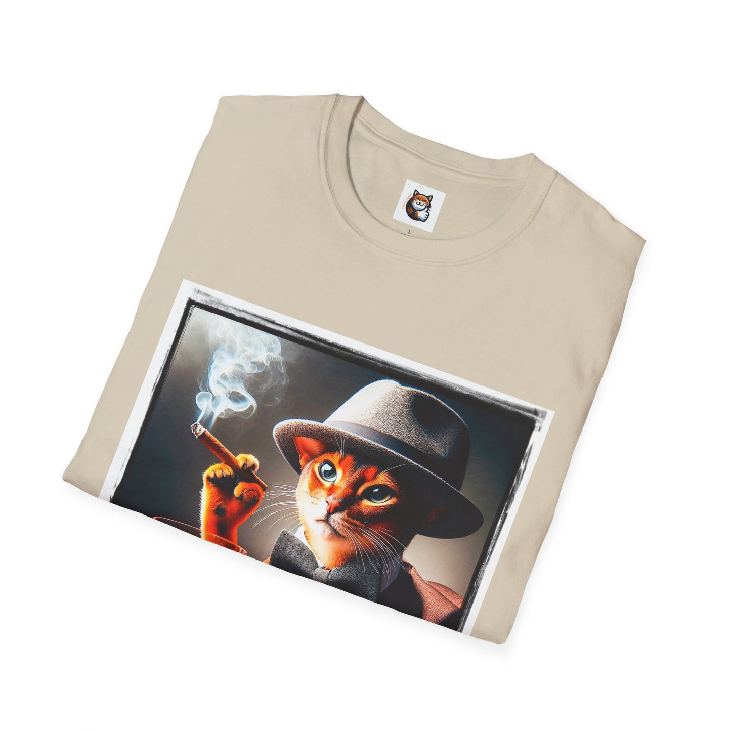 Abyssinian cigar smoking Softstyle T-Shirt