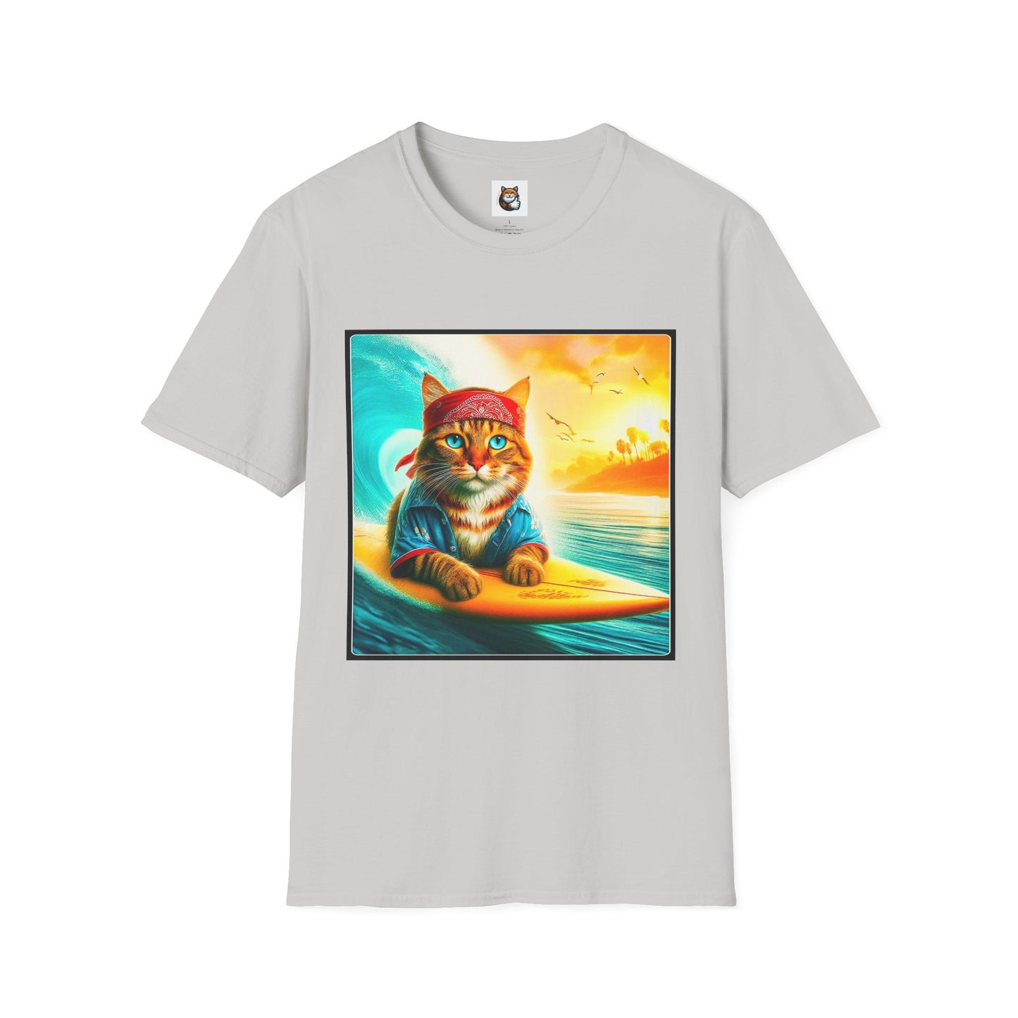 Domestic Cat Unisex Softstyle T-Shirt