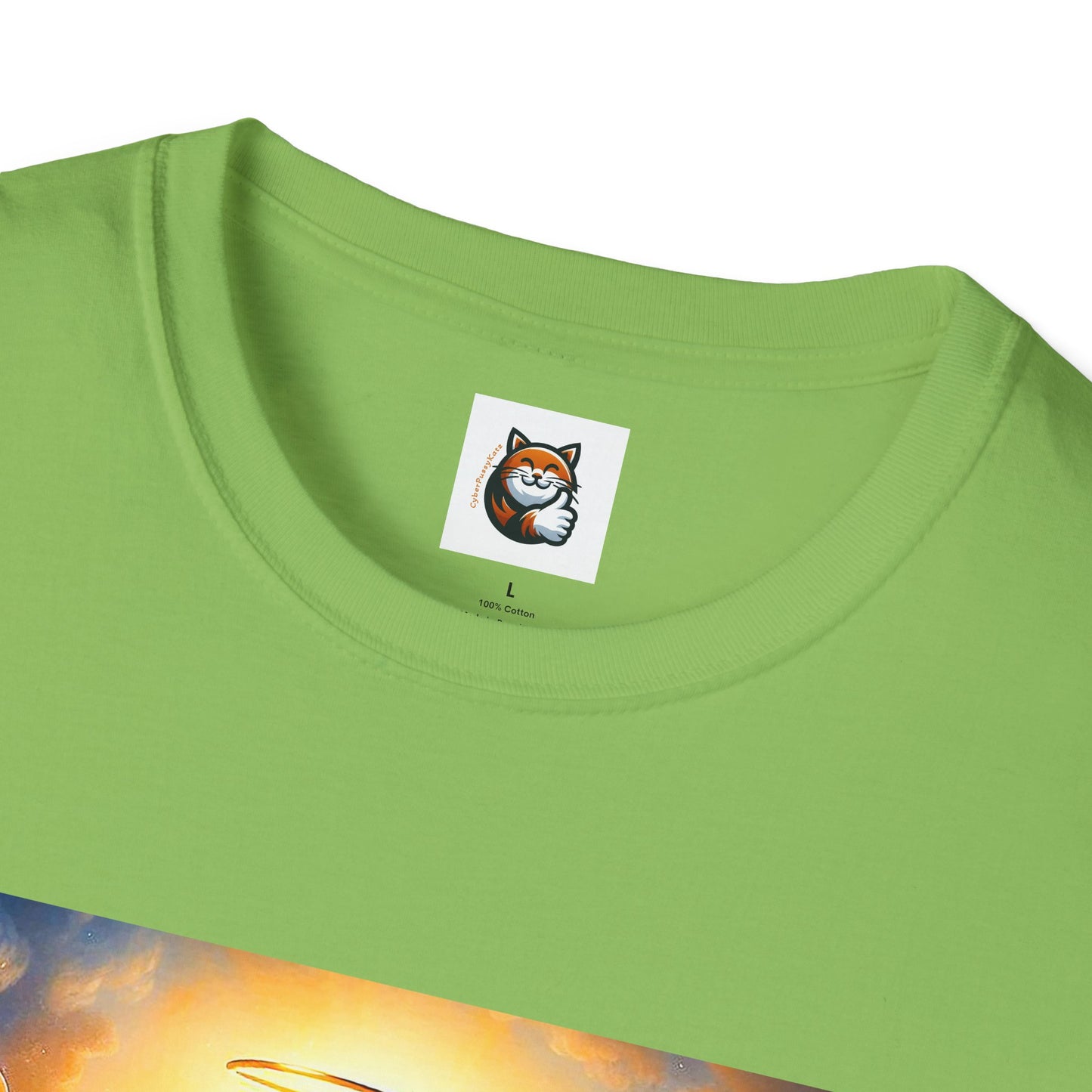 Scottish Fold Cat golden Angel T-Shirt