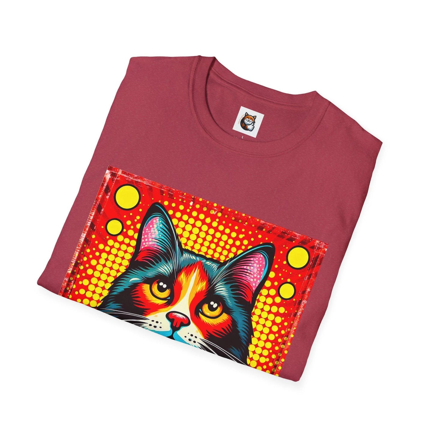 Domestic Cat Unisex Softstyle T-Shirt by Printify
