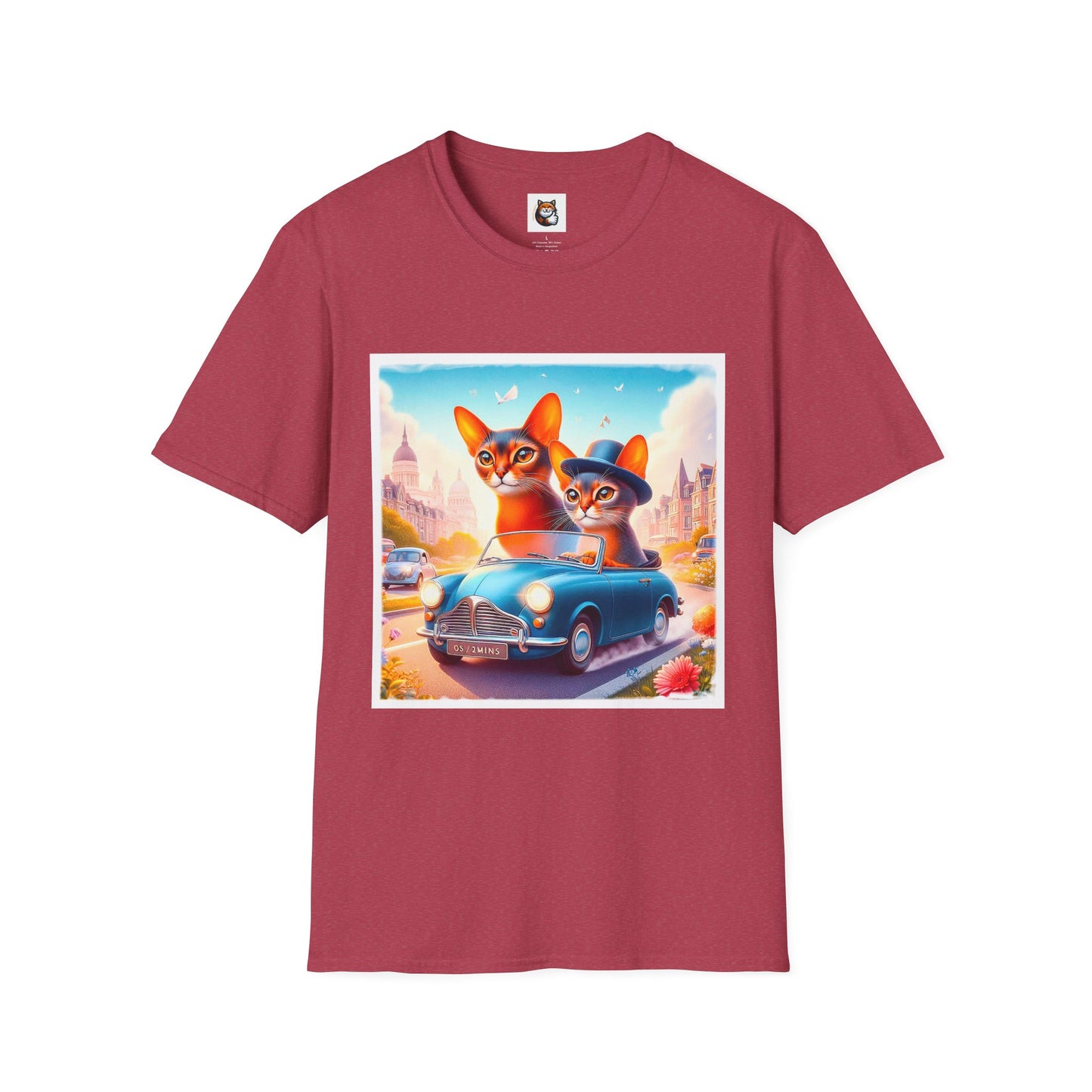 Wacky tiny car Unisex Softstyle T-Shirt