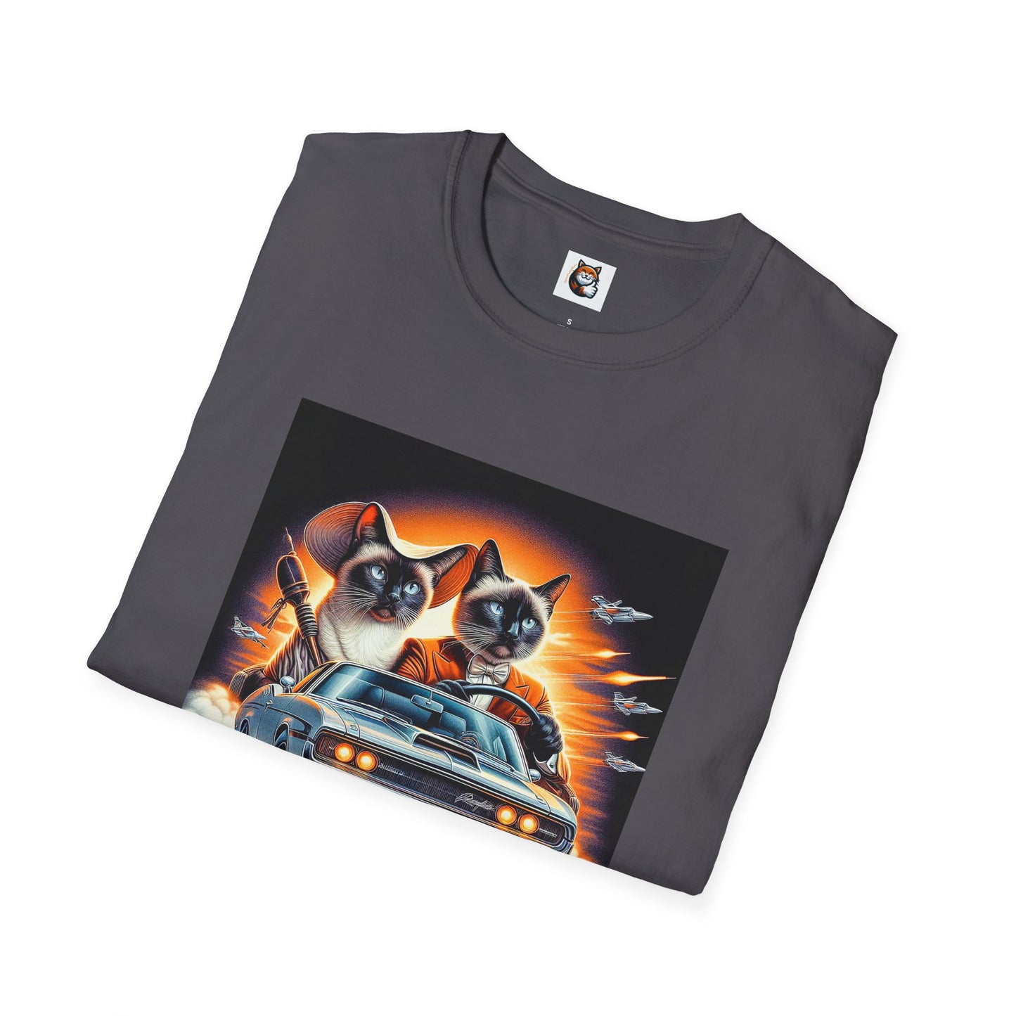 Wacky Siamese Cats driving