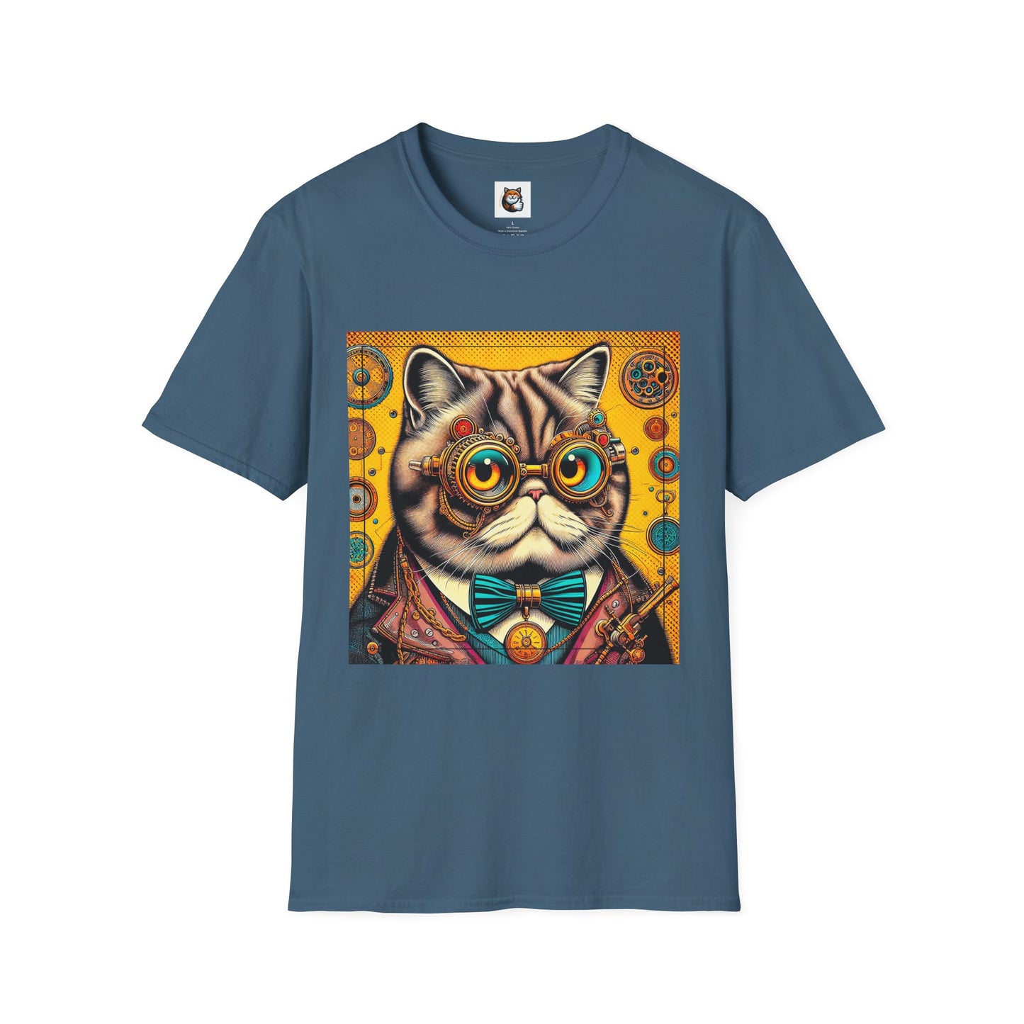 Exotic Shorthair Cat Unisex Softstyle T-Shirt