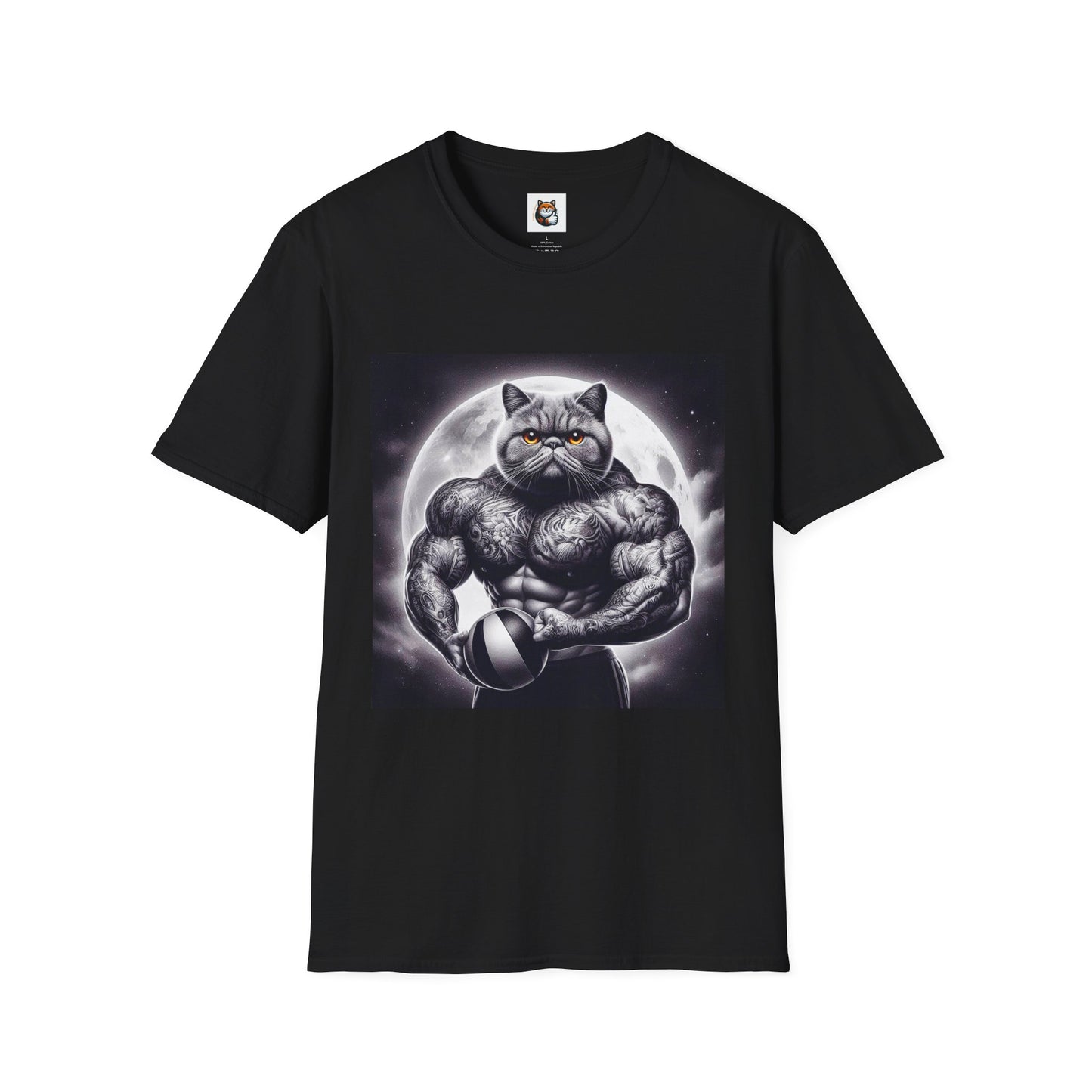 Exotic Shorthair Cat Unisex Softstyle T-Shirt