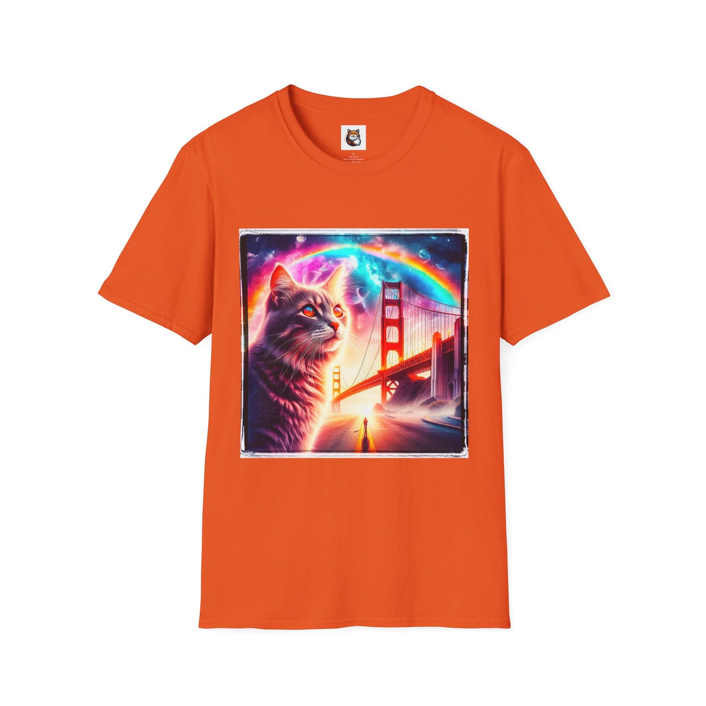 Domestic Cat Unisex Softstyle T-Shirt