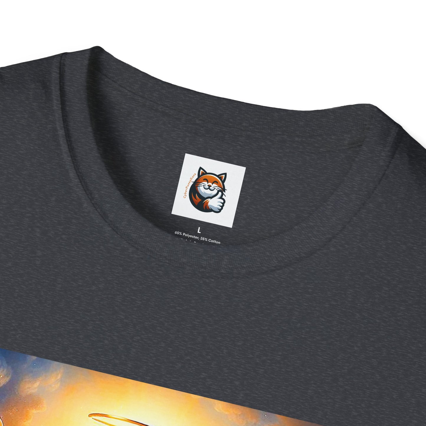 Scottish Fold Cat golden Angel T-Shirt
