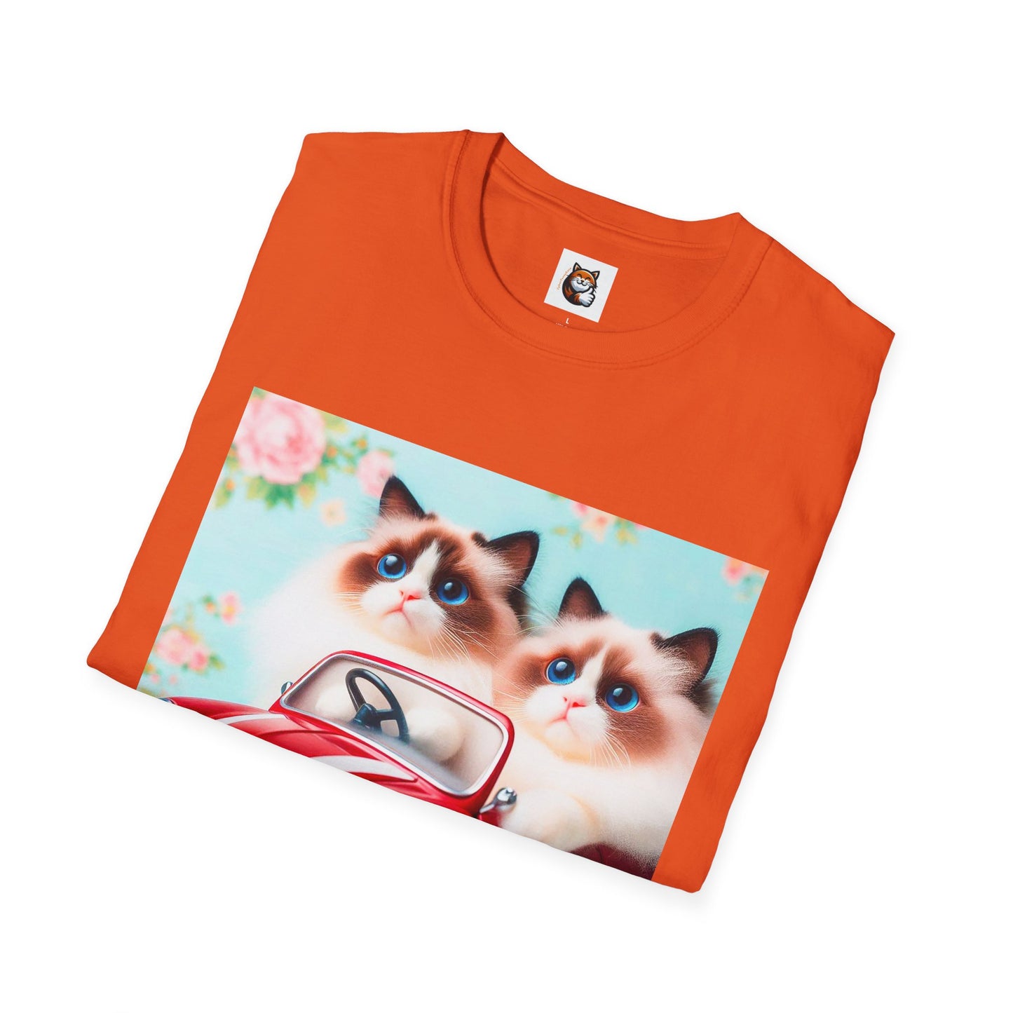 Wacky Ragdoll Unisex Softstyle T-Shirt