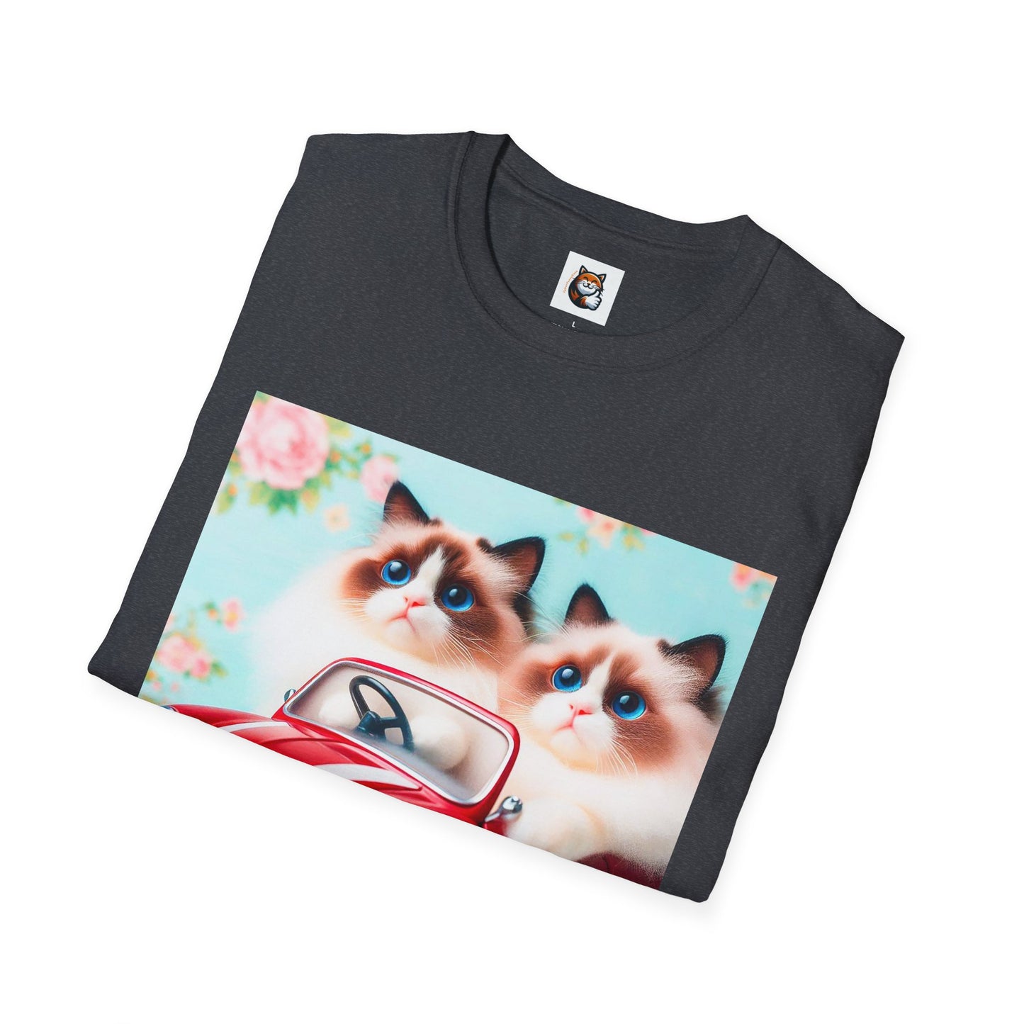 Wacky Ragdoll Unisex Softstyle T-Shirt