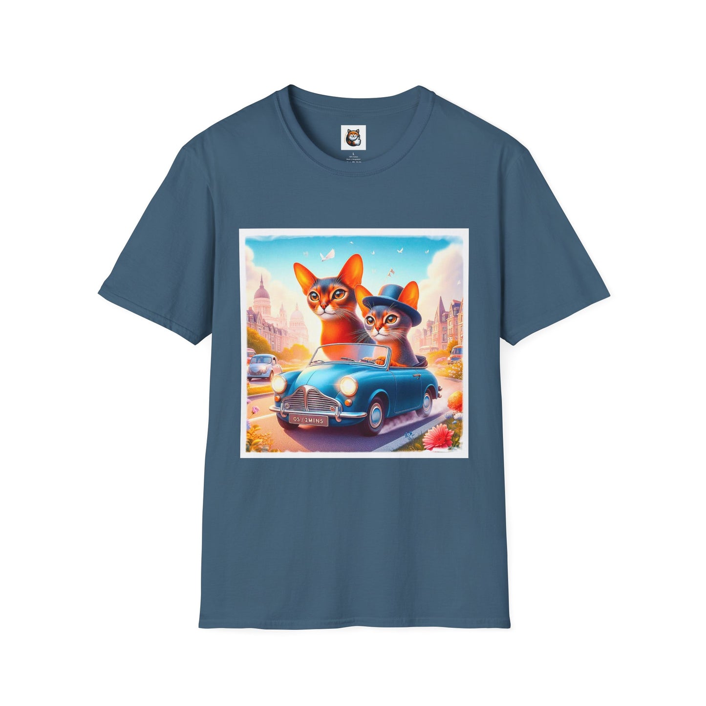 Wacky tiny car Unisex Softstyle T-Shirt