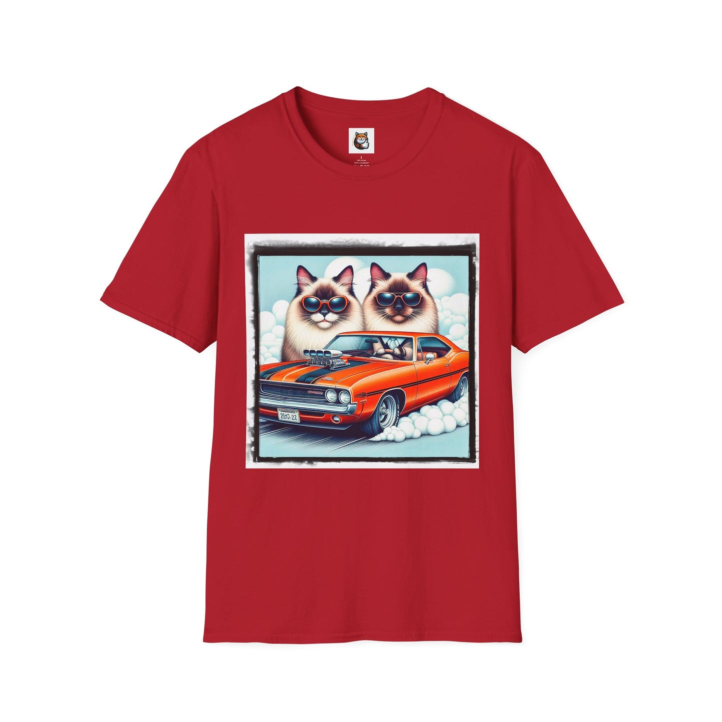 Wacky Birman Unisex Softstyle T-Shirt