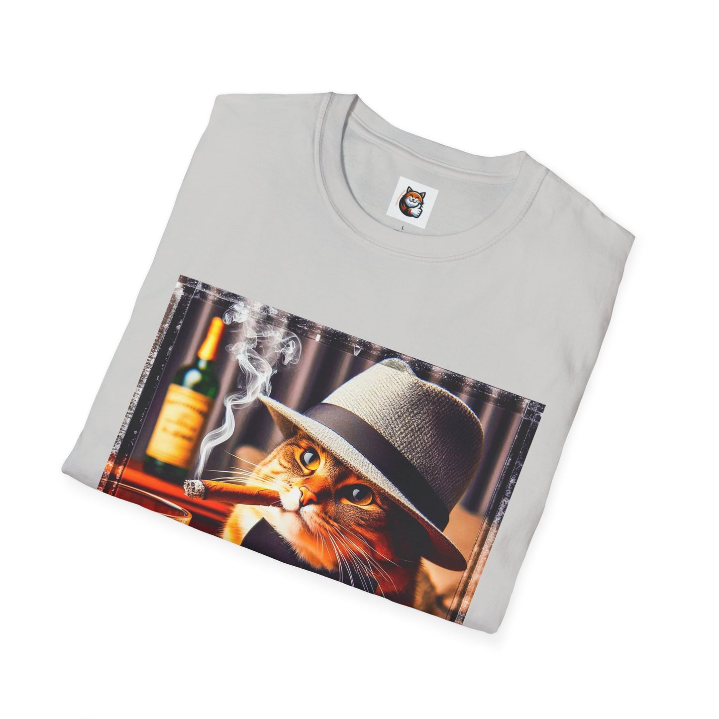 Domestic Cat Unisex Softstyle T-Shirt