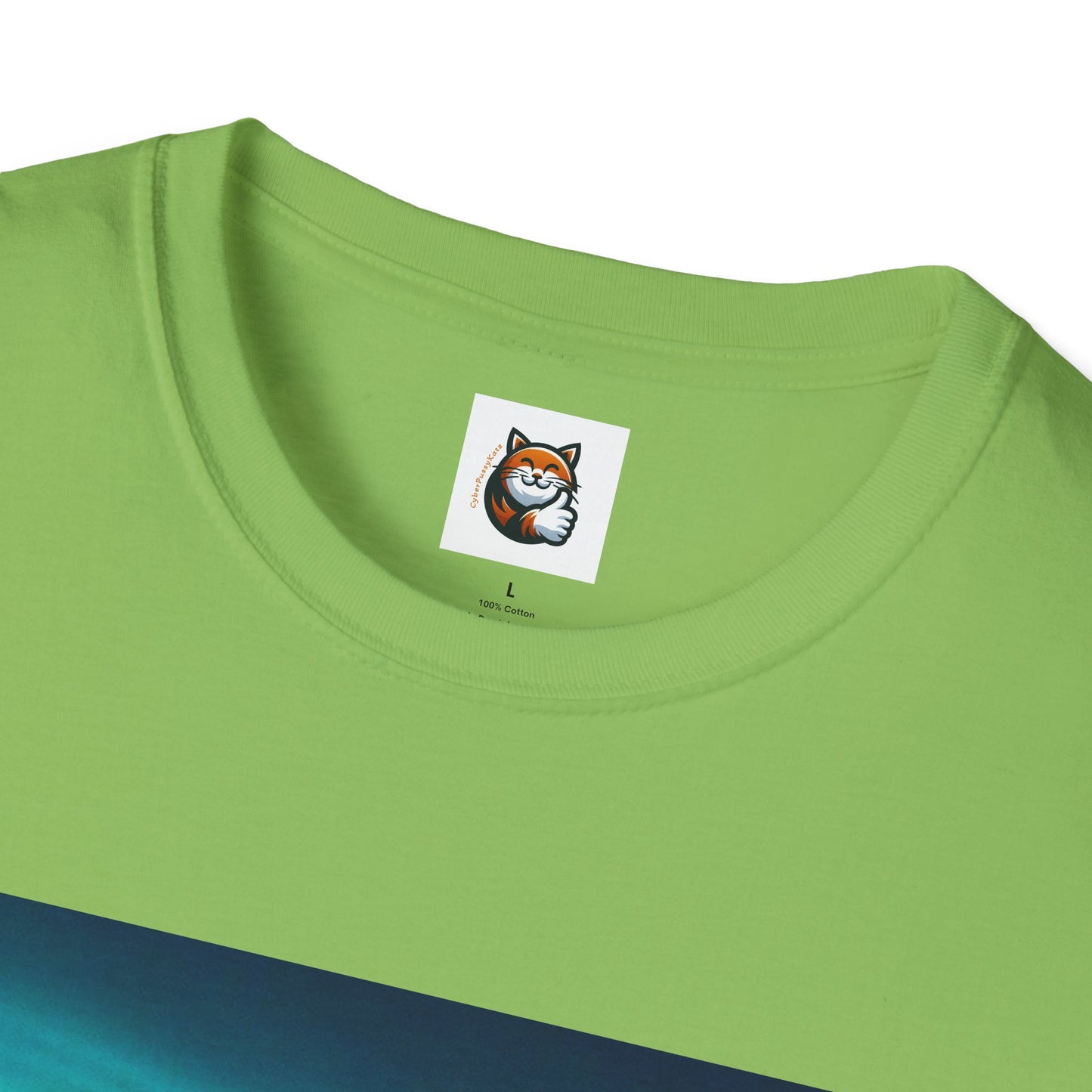 Wacky Persian Cat Unisex Softstyle T-Shirt