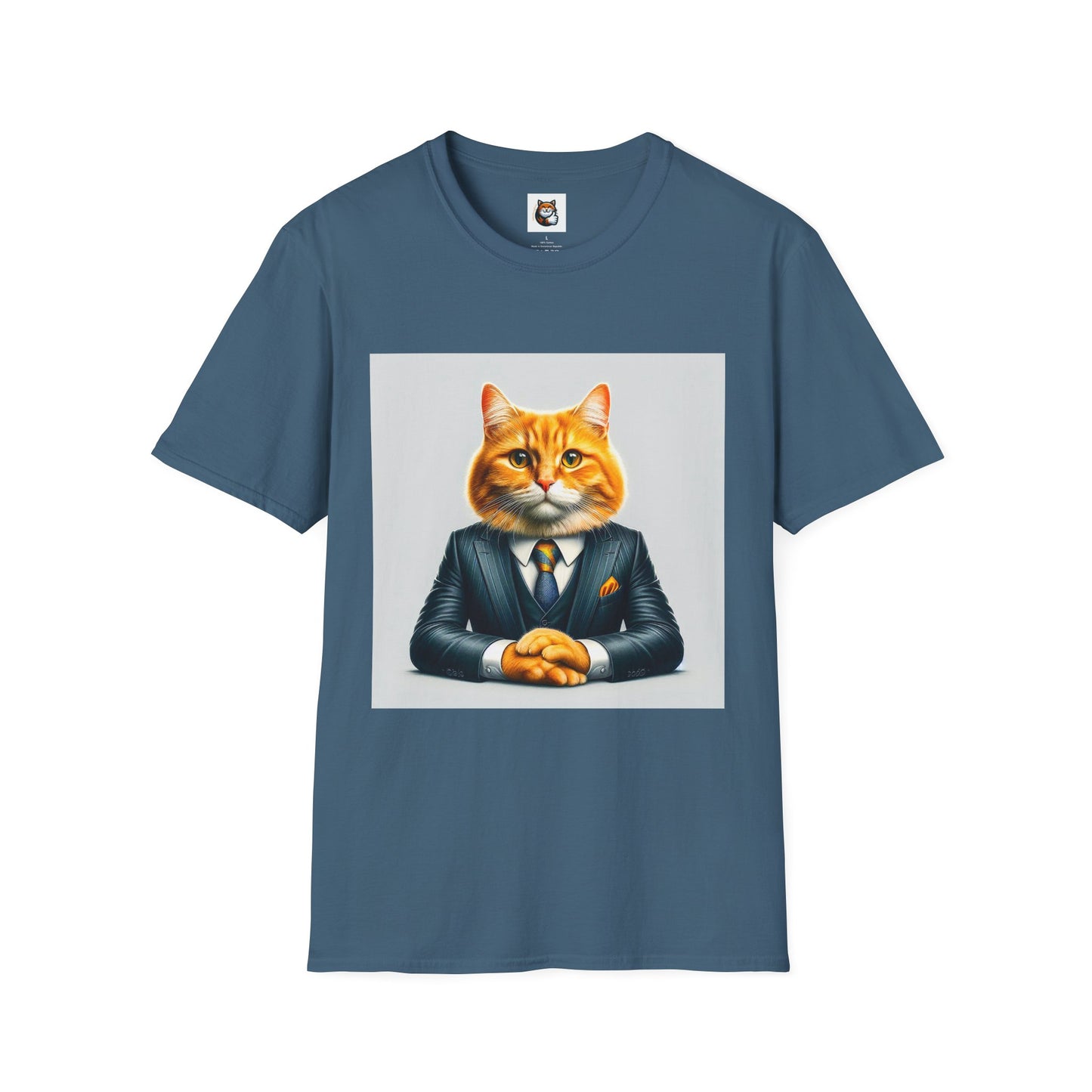 Domestic Cat Unisex Softstyle T-Shirt