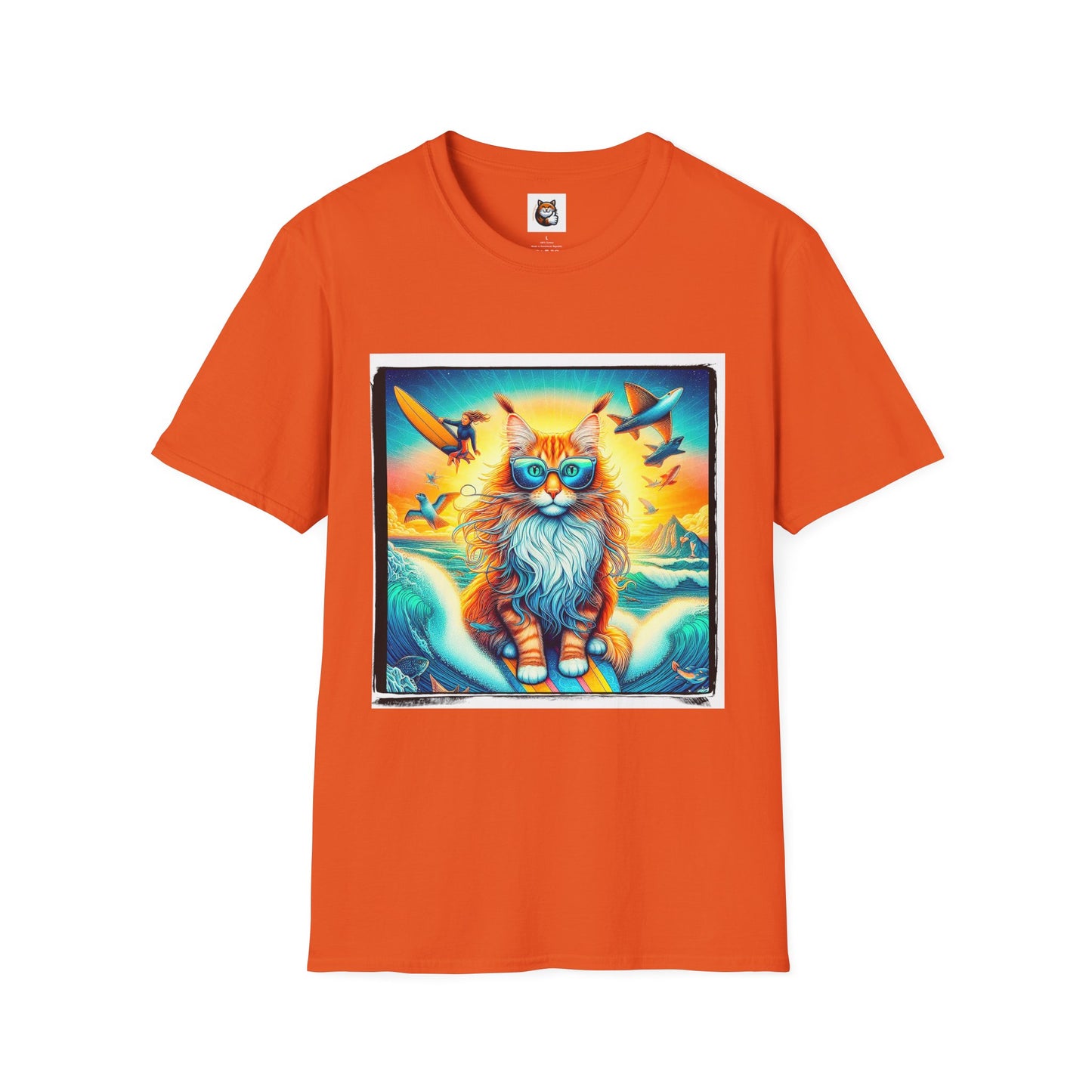 Maine Coon Unisex Softstyle T-Shirt