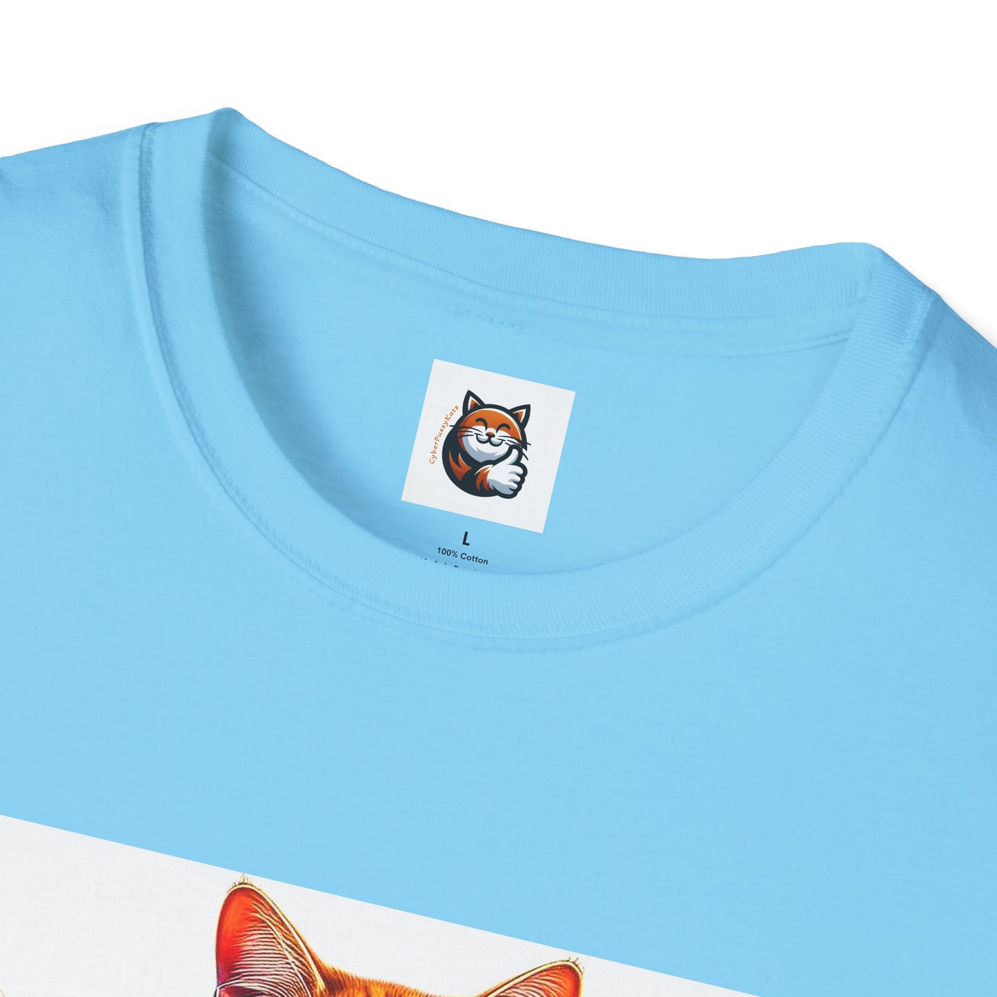 Domestic Cat Unisex Surfer T-Shirt