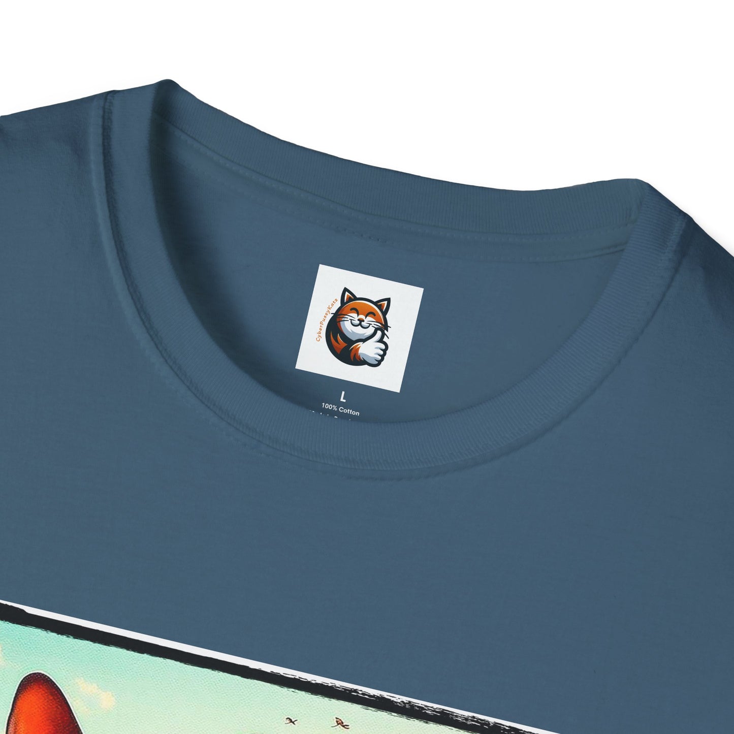 Wacky Cornish Rex Cat tiny car T-Shirt