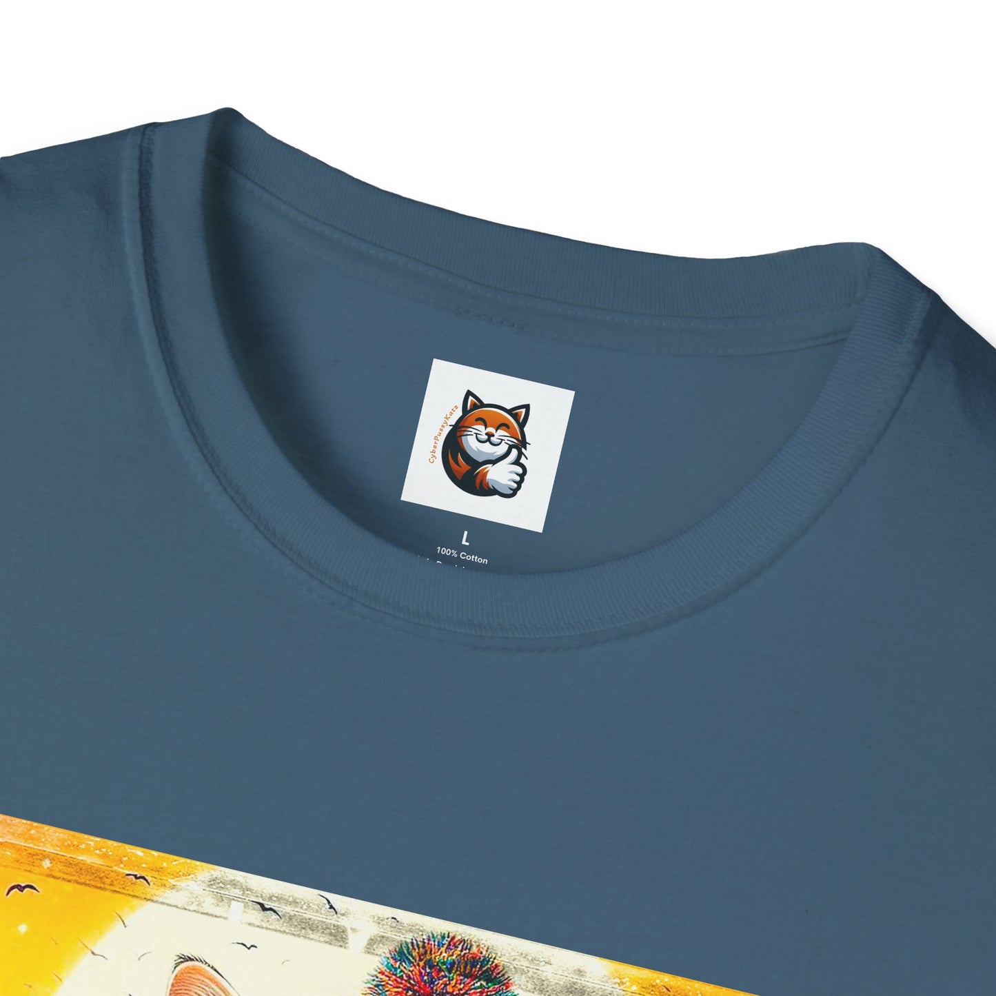 Domestic Cat Unisex Softstyle T-Shirt
