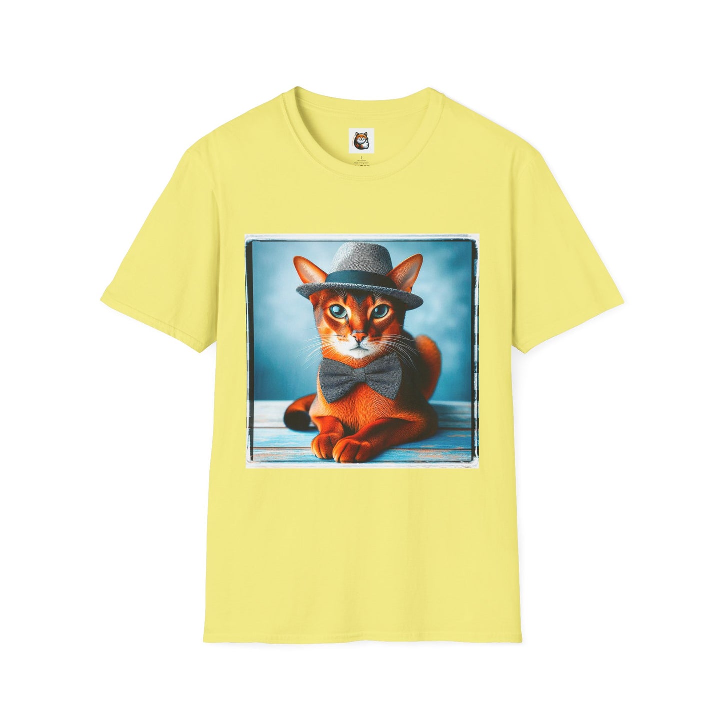 Abyssinian bow tie Softstyle T-Shirt