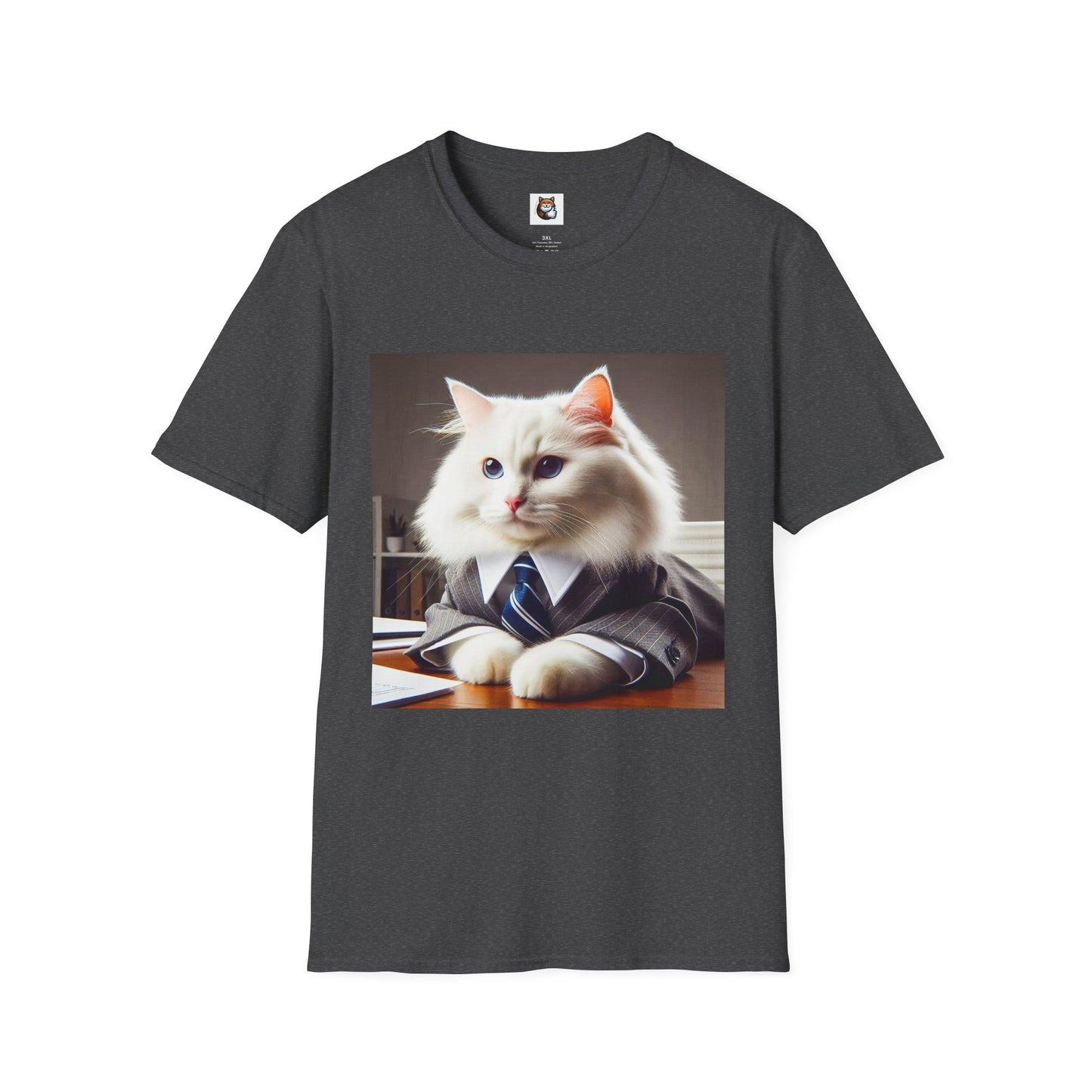 Siberian Cat working man shirt