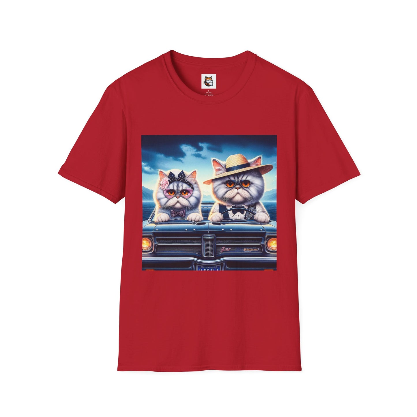 Wacky Selkirk Rex cute couple shirt