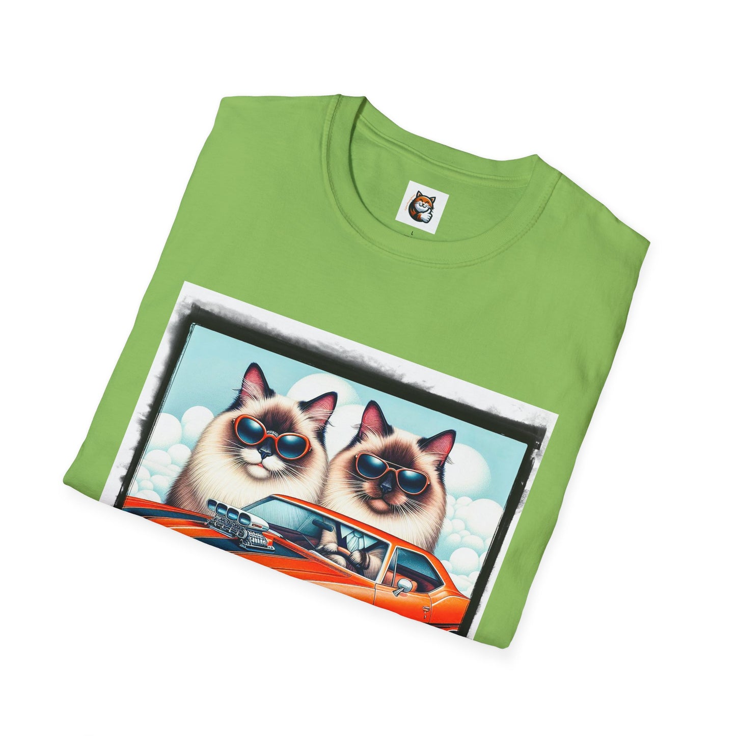 Wacky Birman Unisex Softstyle T-Shirt