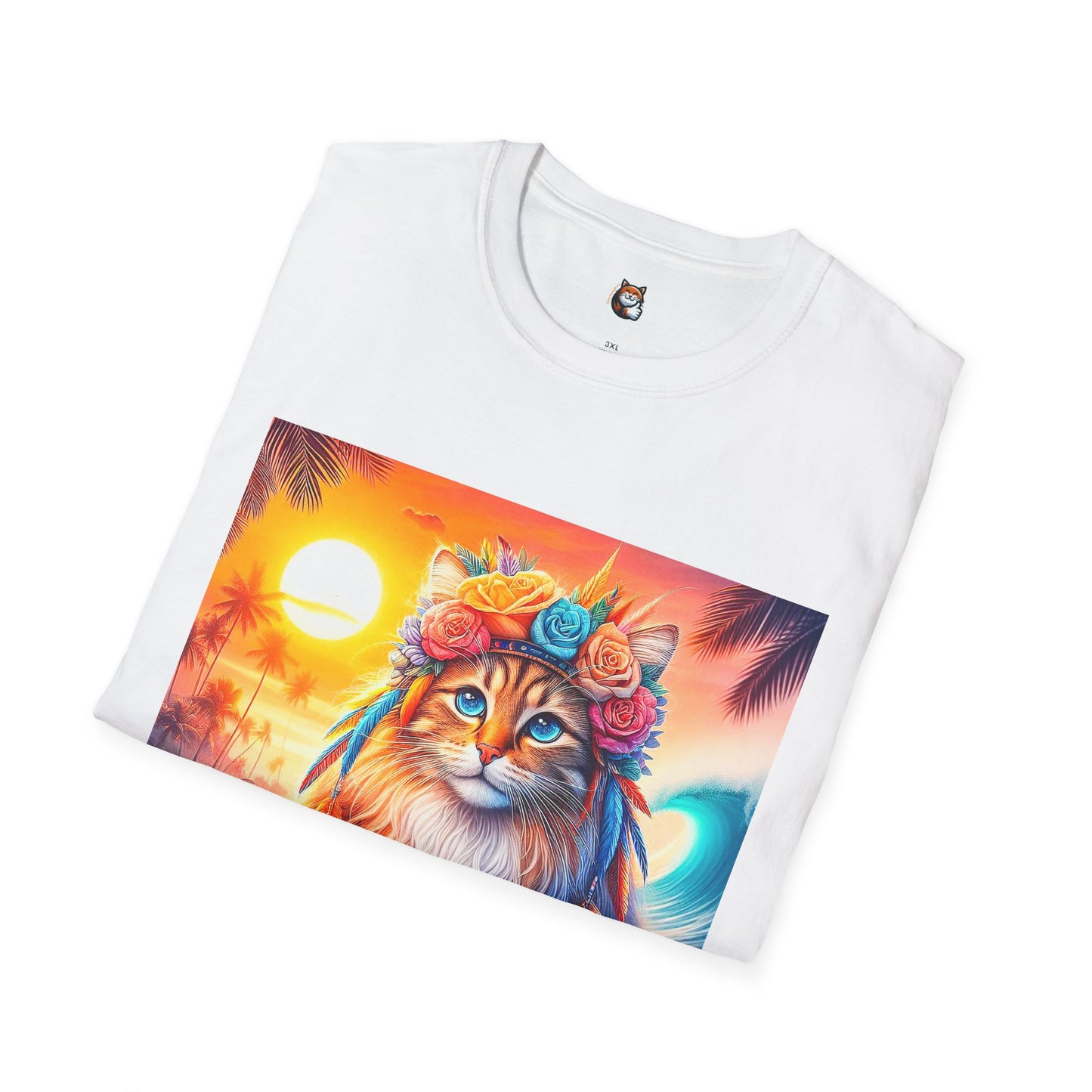 Siberian Cat flower girl shirt