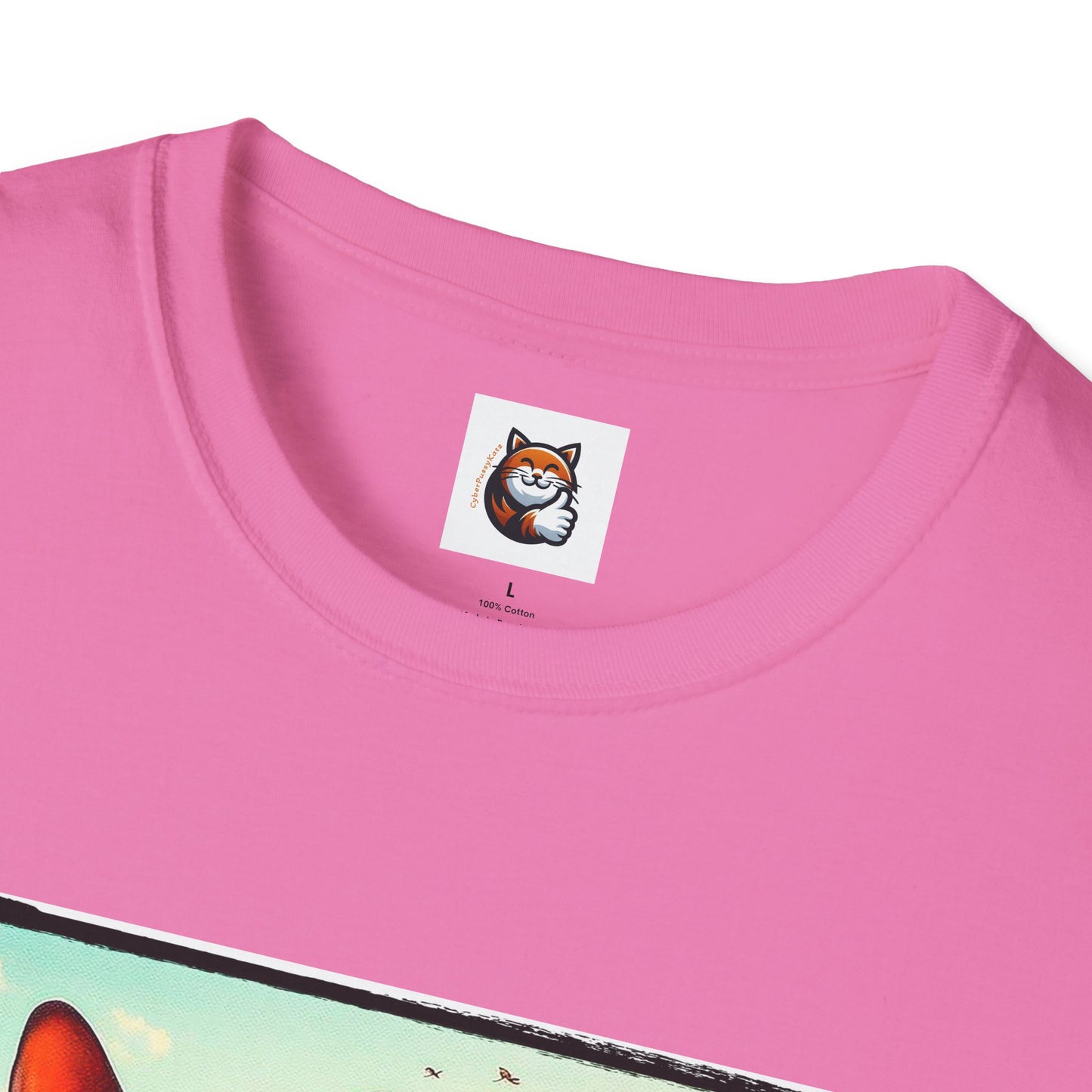 Wacky Cornish Rex Cat tiny car T-Shirt