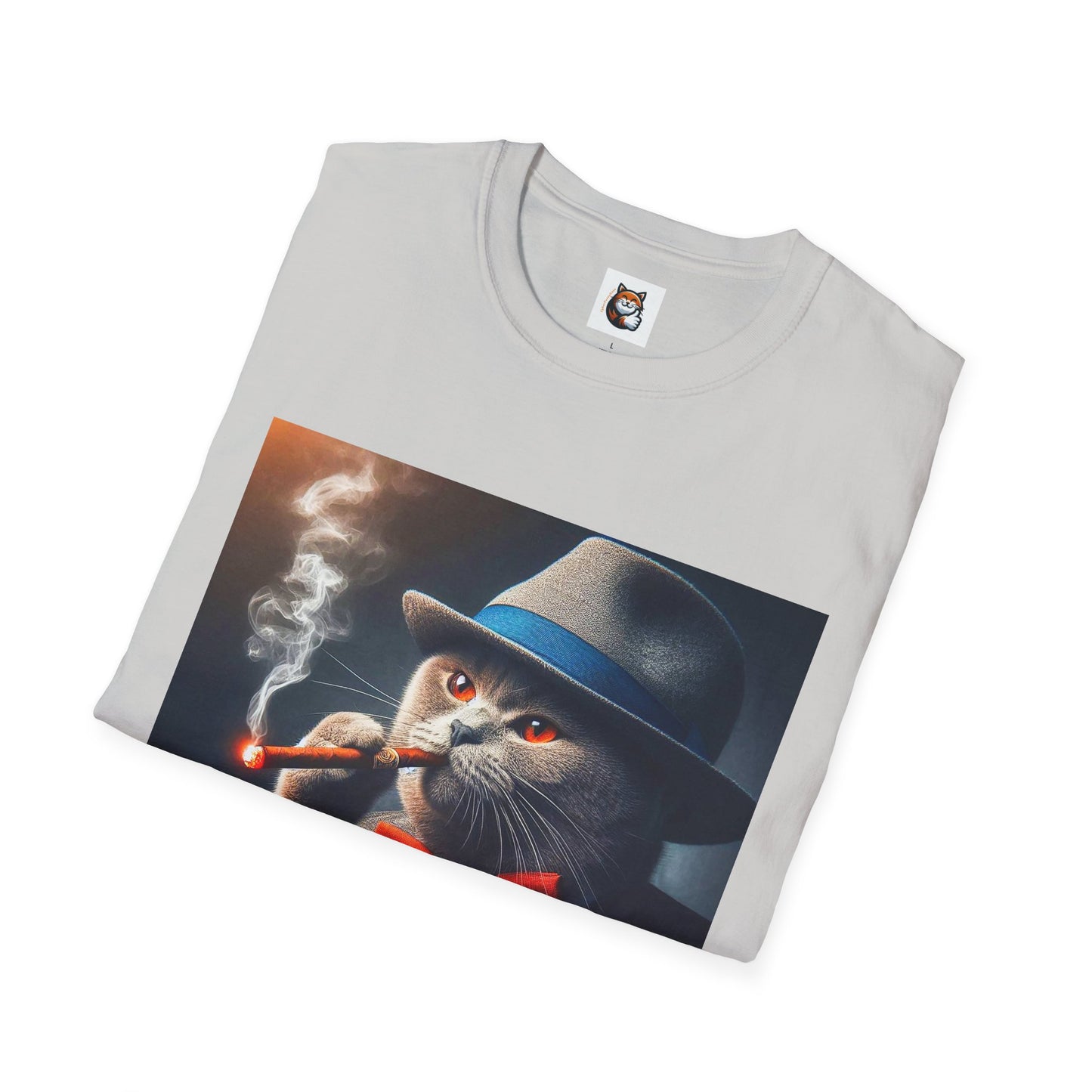 Russian Blue Cat whiskey drinking T-Shirt