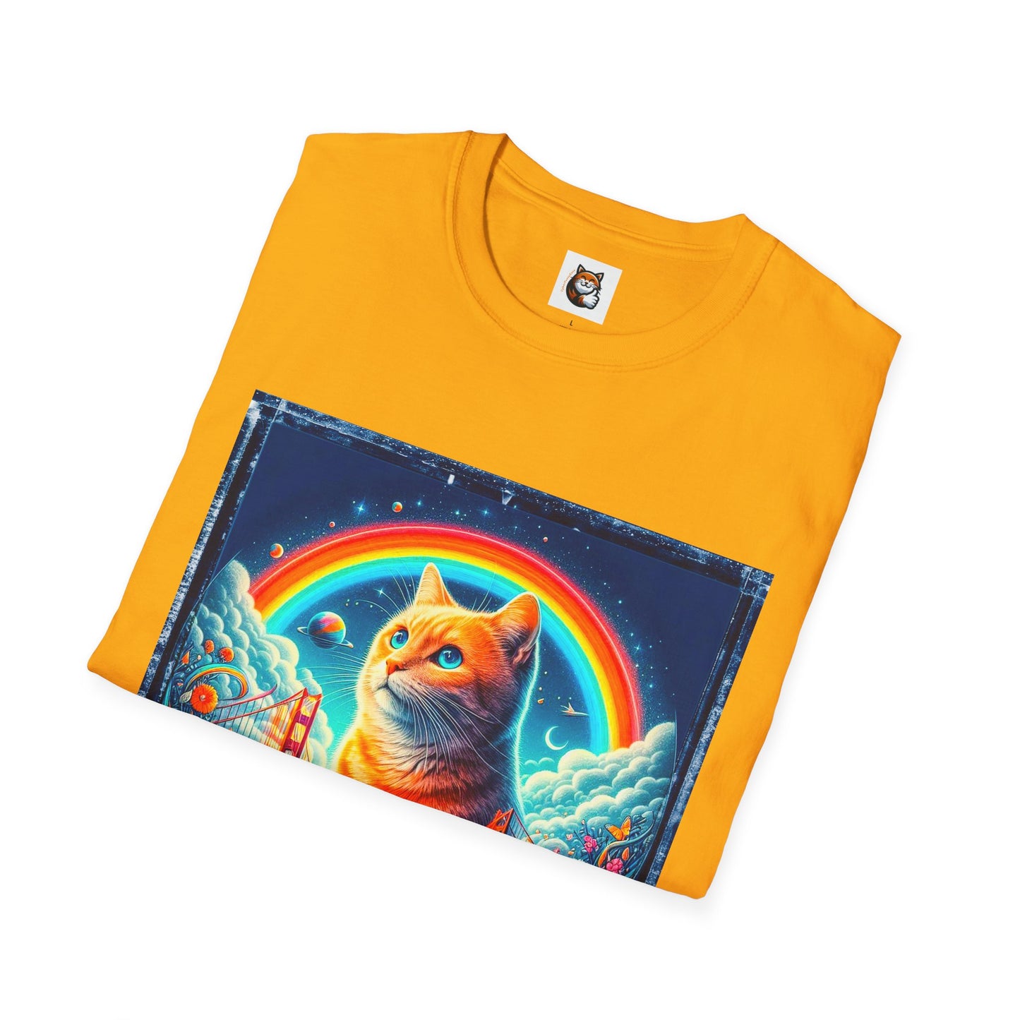 Domestic Cat Unisex Softstyle T-Shirt