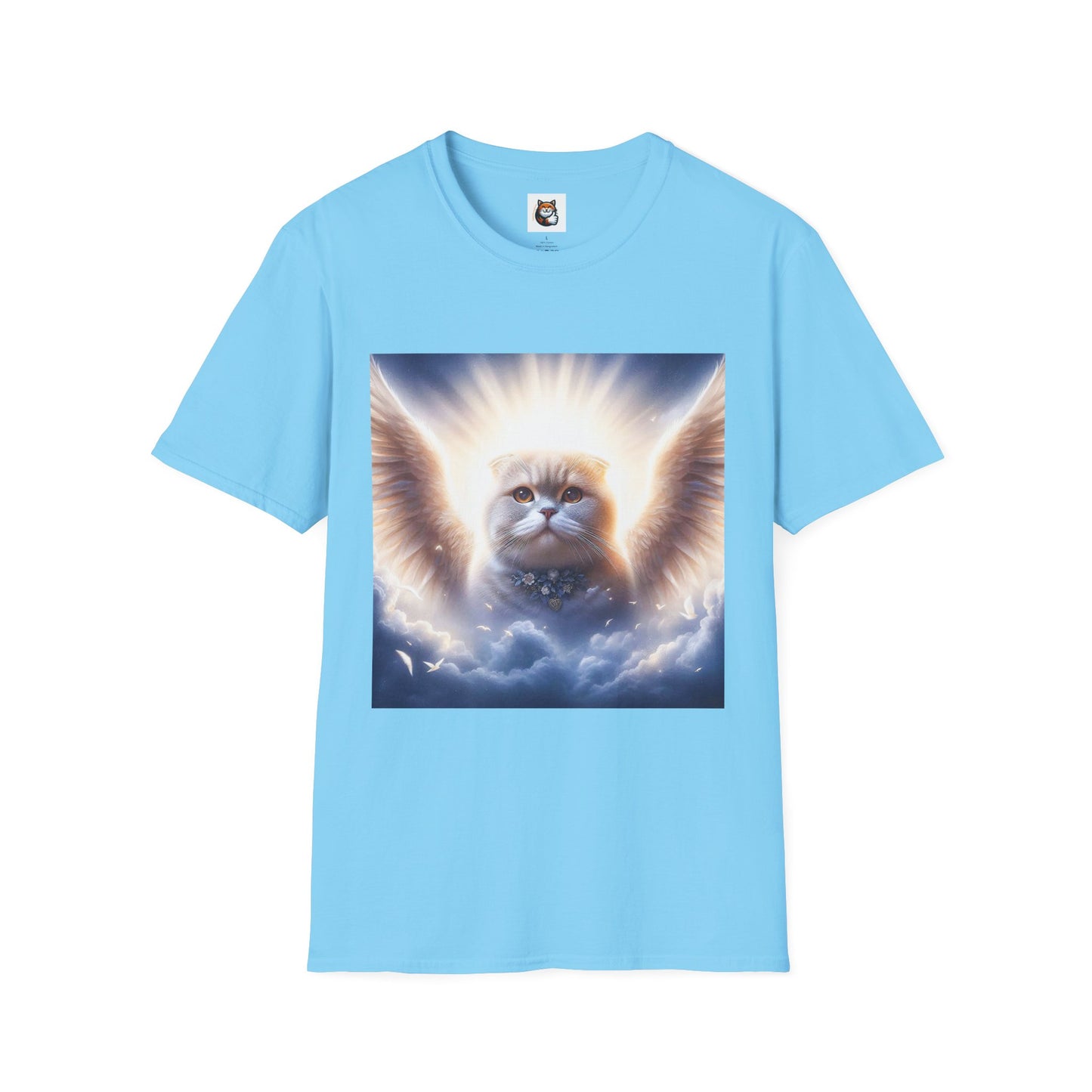 Scottish Fold Cat pretty Angel T-Shirt