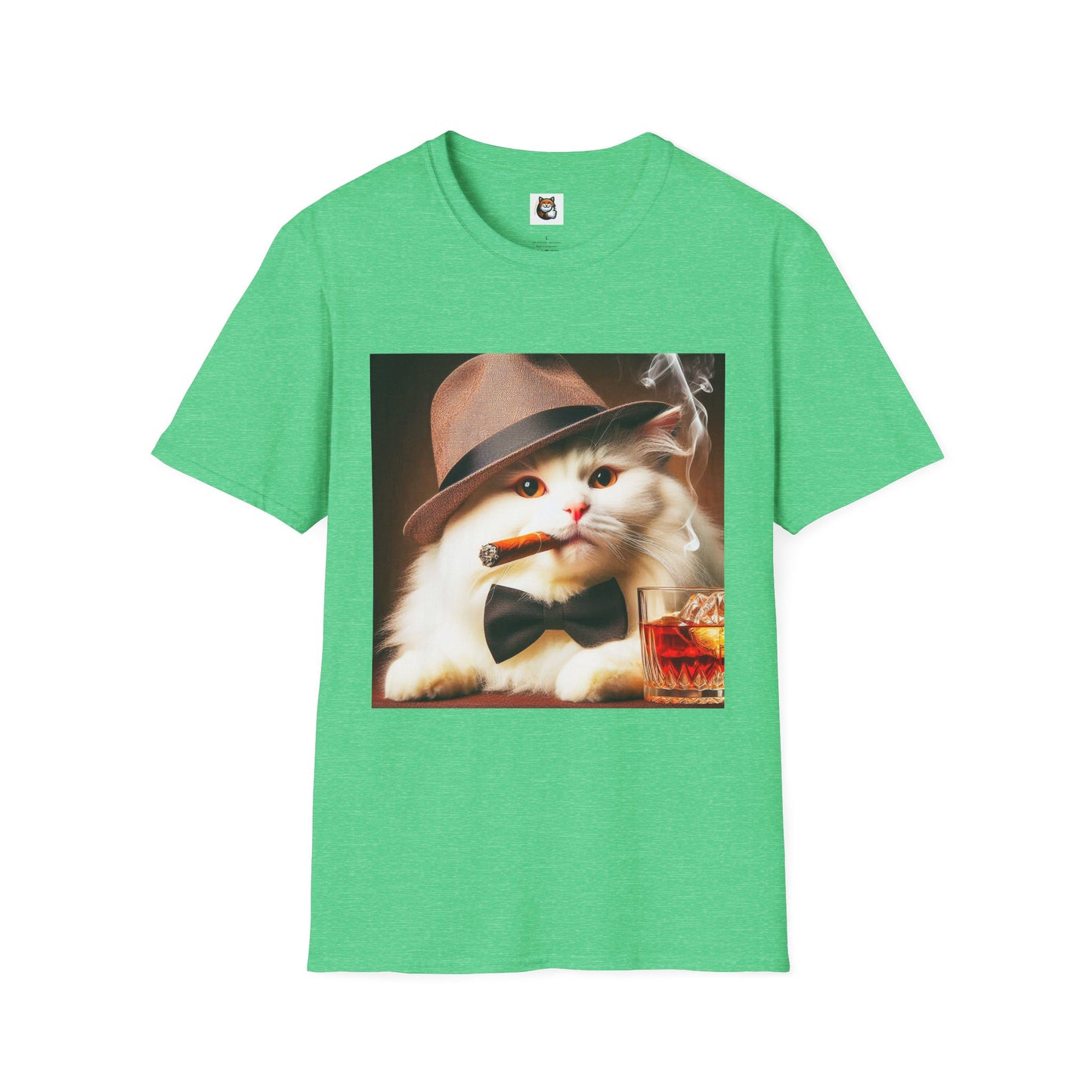 Siberian Cat bar smoking shirt