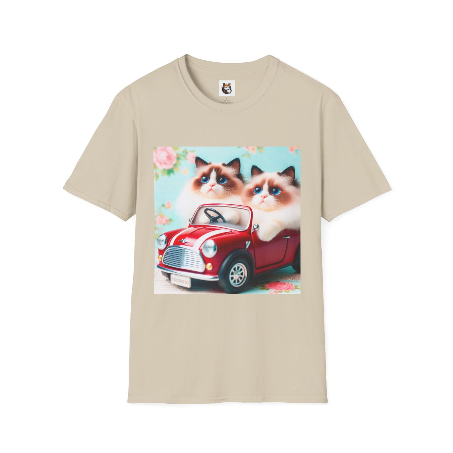 Wacky Ragdoll Unisex Softstyle T-Shirt