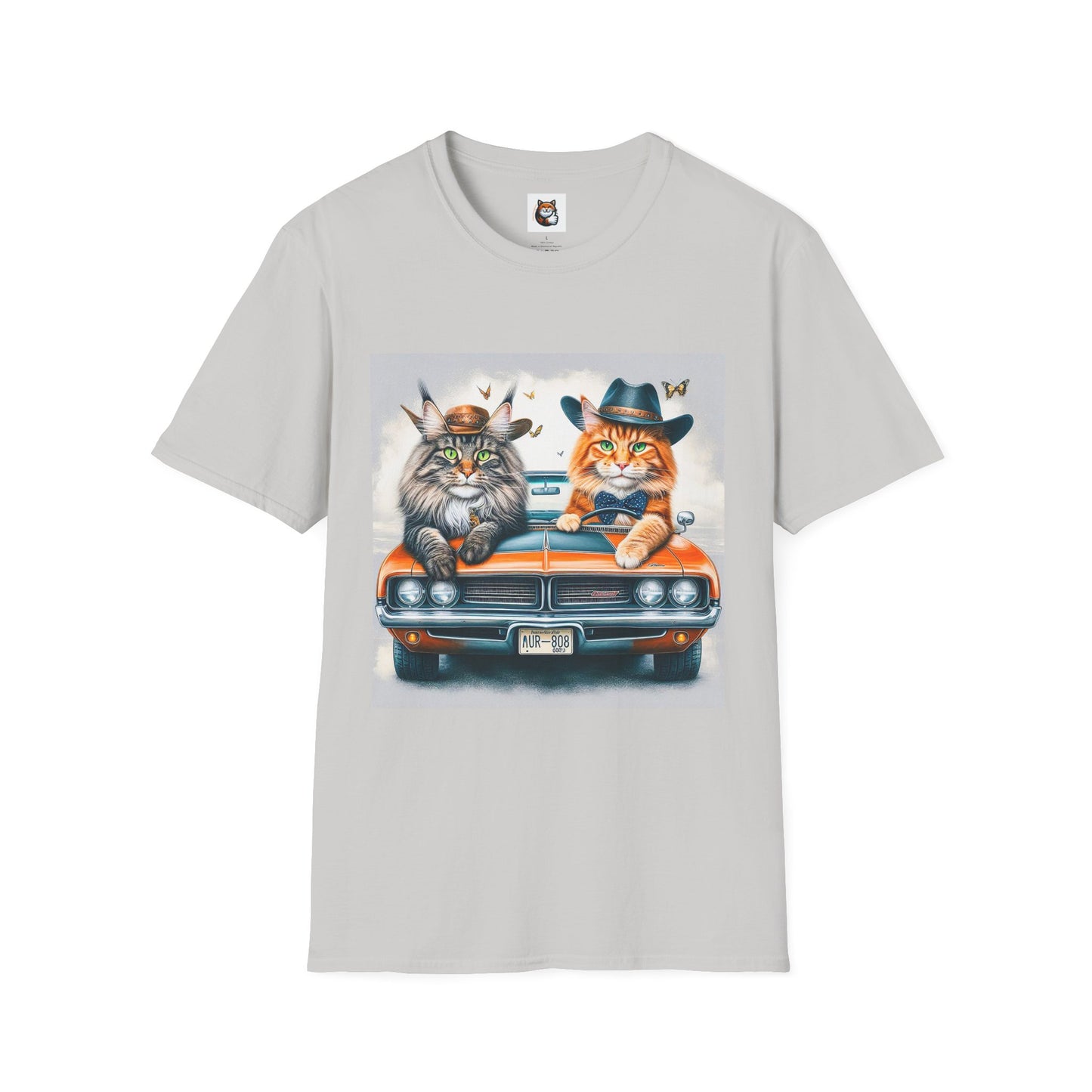 Wacky Maine Coon Unisex Softstyle T-Shirt