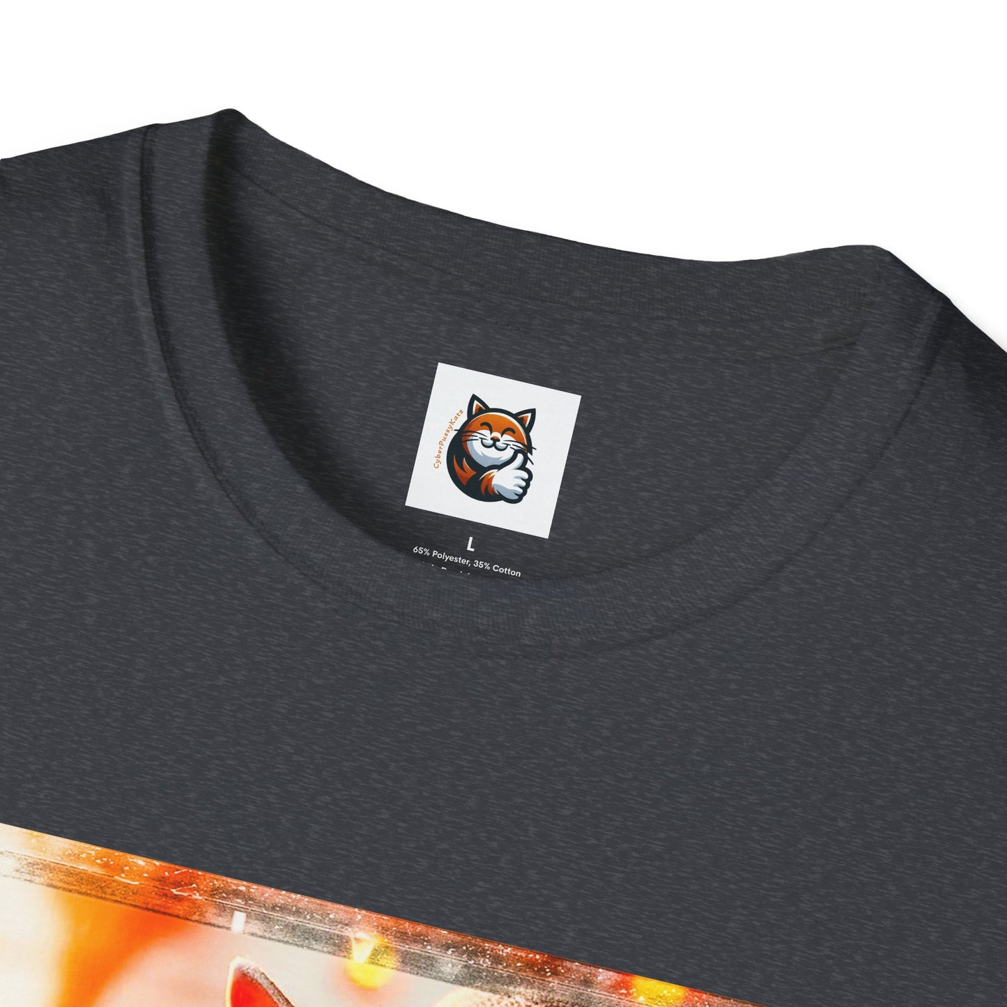 Devon Rex Cat Unisex Softstyle T-Shirt