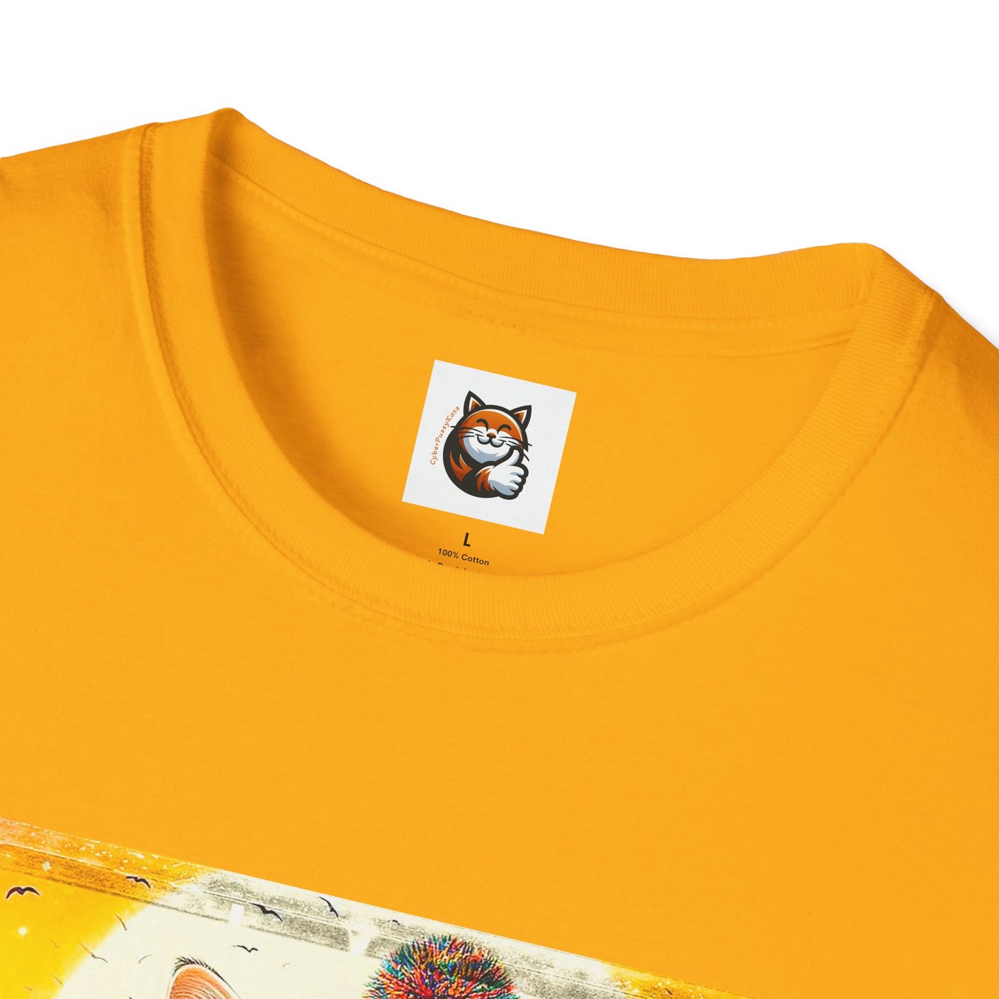 Domestic Cat Unisex Softstyle T-Shirt