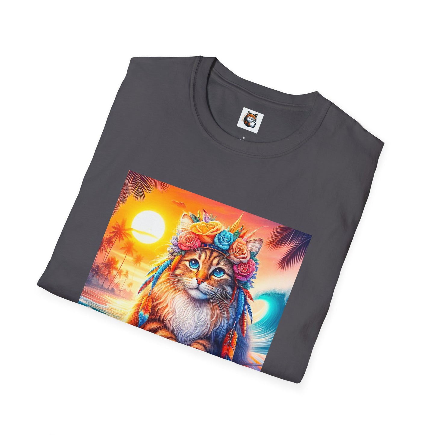 Siberian Cat flower girl shirt