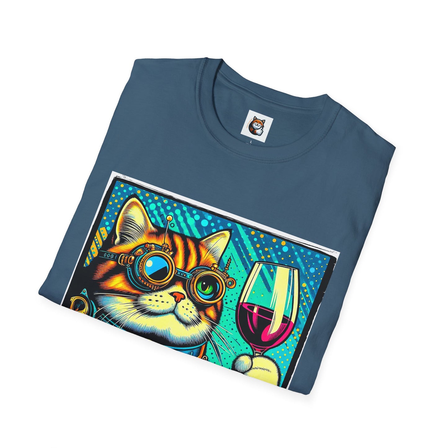 Domestic Cat Unisex Softstyle T-Shirt