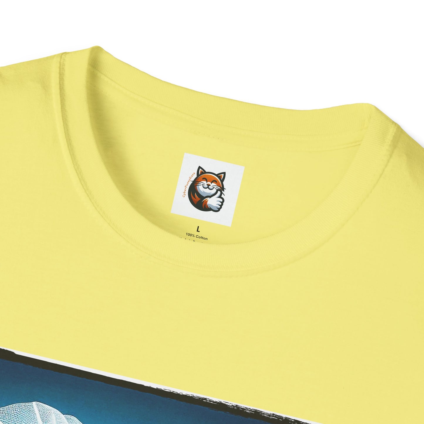 Wacky American Shorthair driving Softstyle T-Shirt