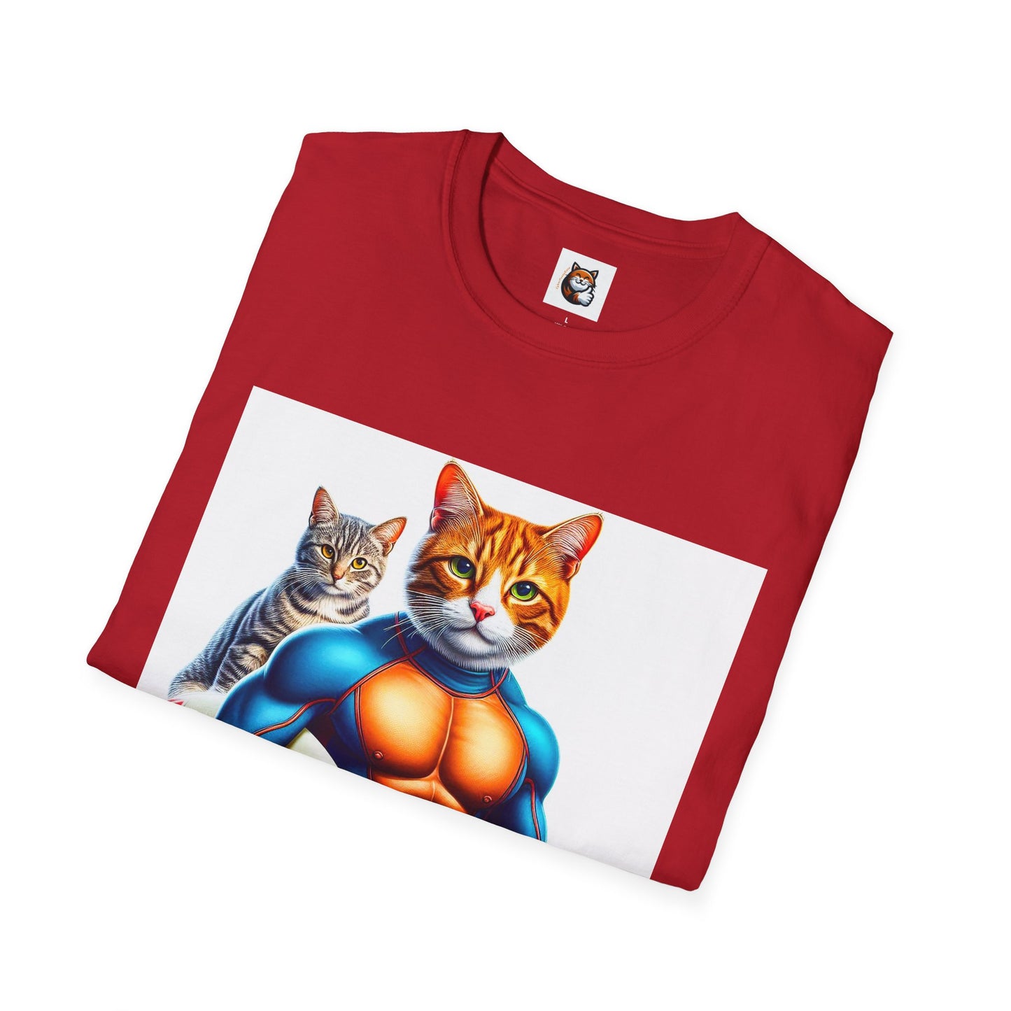 Domestic Cat Unisex Surfer T-Shirt