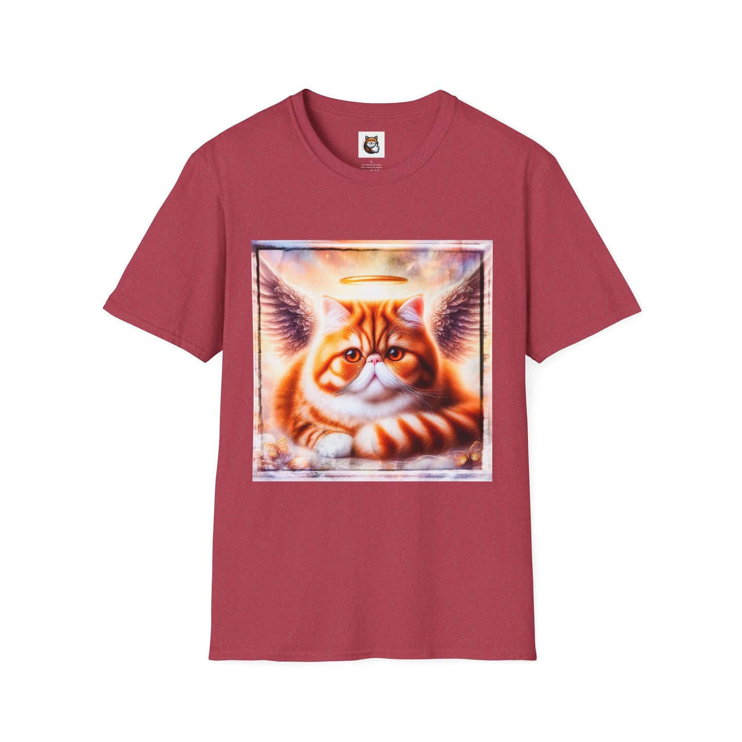 Exotic Shorthair Cat Unisex Softstyle T-Shirt