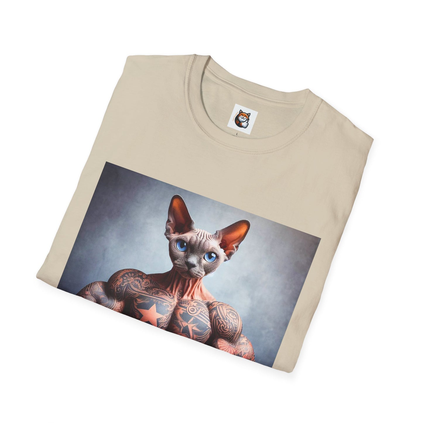 Devon Rex Cat Unisex Softstyle T-Shirt