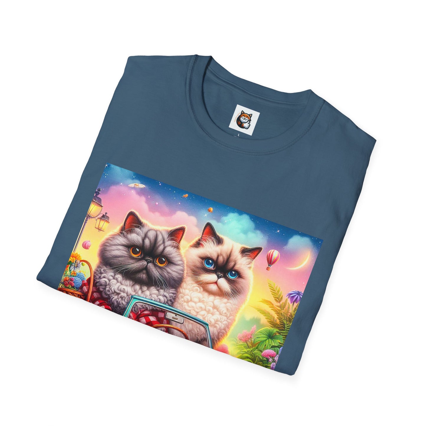 Selkirk Rex Cat T-Shirt tiny car